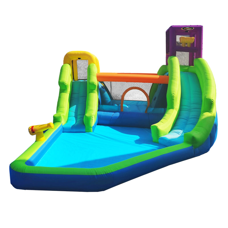 Magic Time International MTI-91450 Double River Inflatable Bounce Water Park