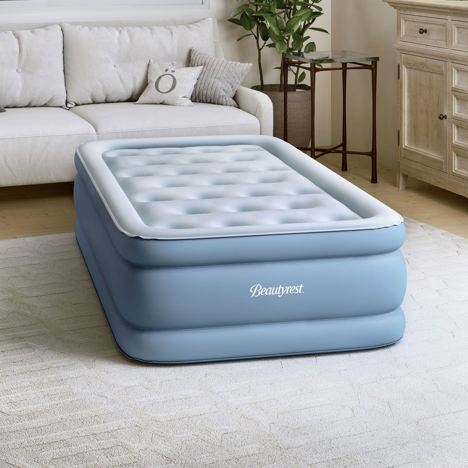 Simmons 15 Inch Posture Lux Size Express Bed Air Mattress & Pump, Twin (Used) - VMInnovations