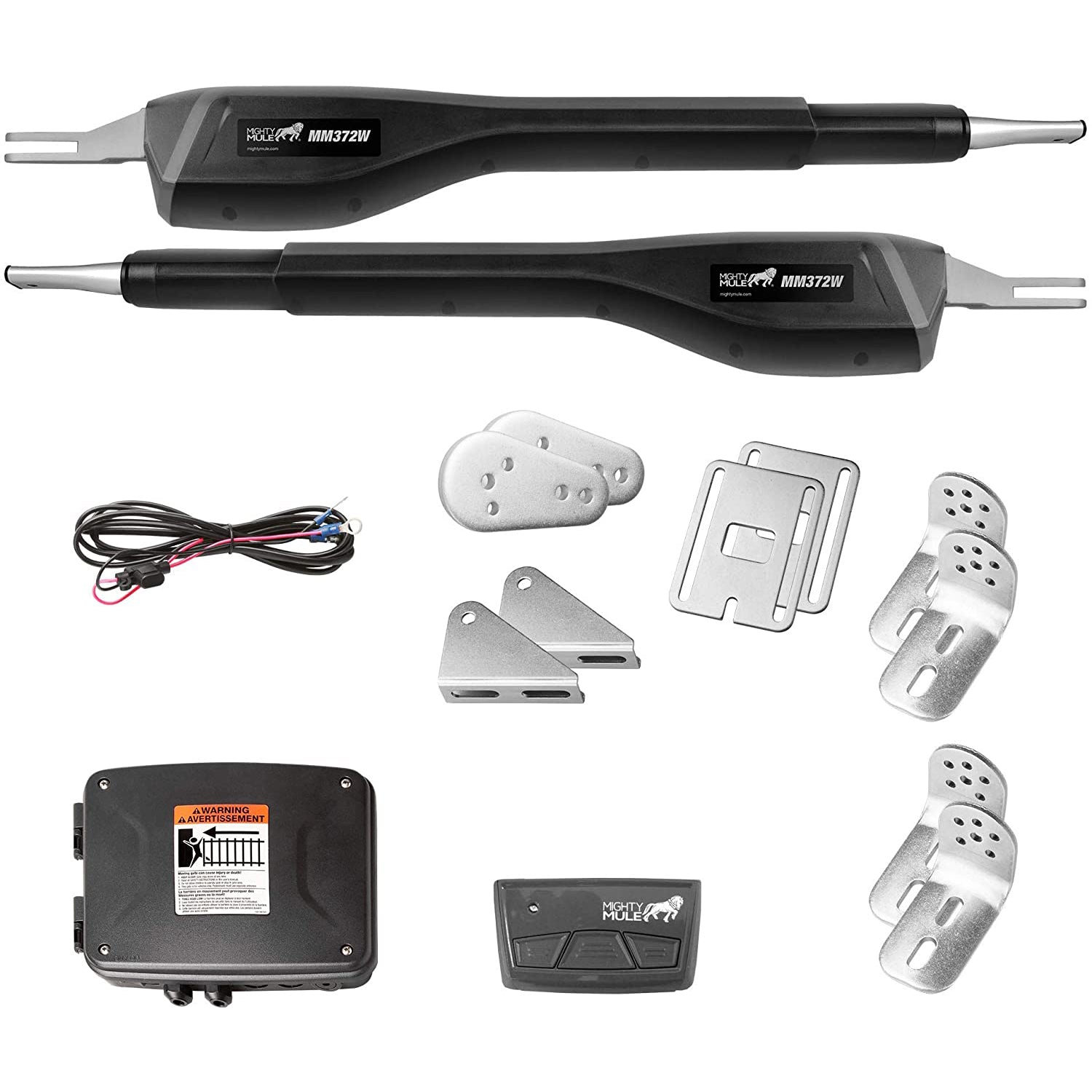Mighty Mule Secure App Controlled Automatic Double Gate Opener 16 Ft (For Parts) - VMInnovations