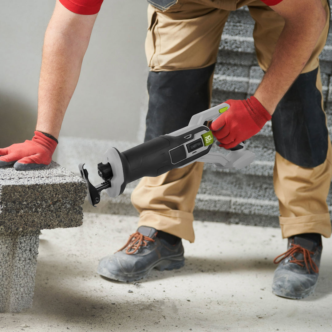 Master Mechanic 20 Volt Compact Cordless Reciprocating Saw with Electric Brake - VMInnovations