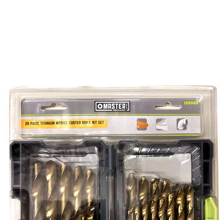Master Mechanic 29 Piece Quick Change Titanium Coated Bit Set for Home Tools - VMInnovations