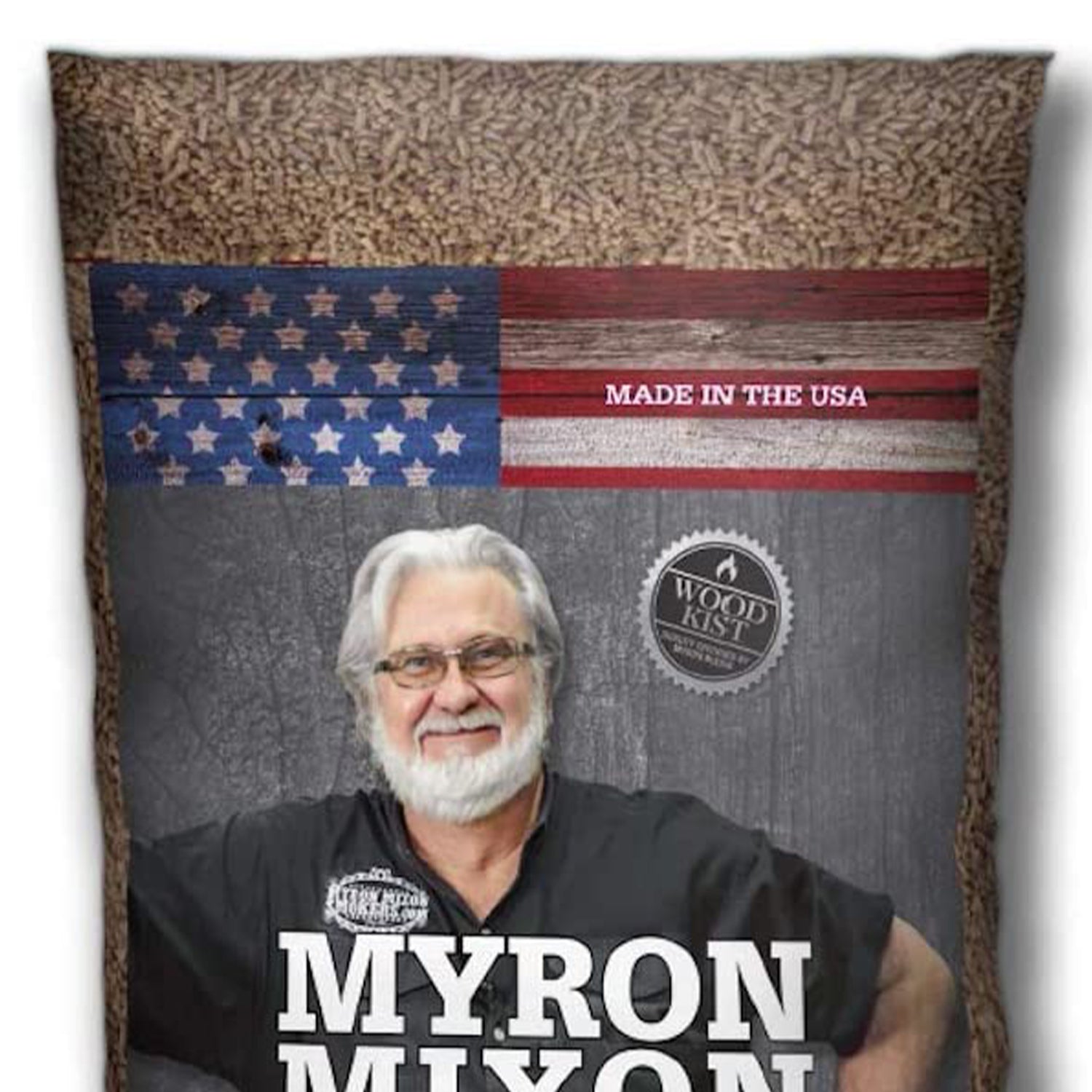 Myron Mixon Smokers Wood BBQ Pellets for Smoking & Grilling, Hickory (4 Pack)