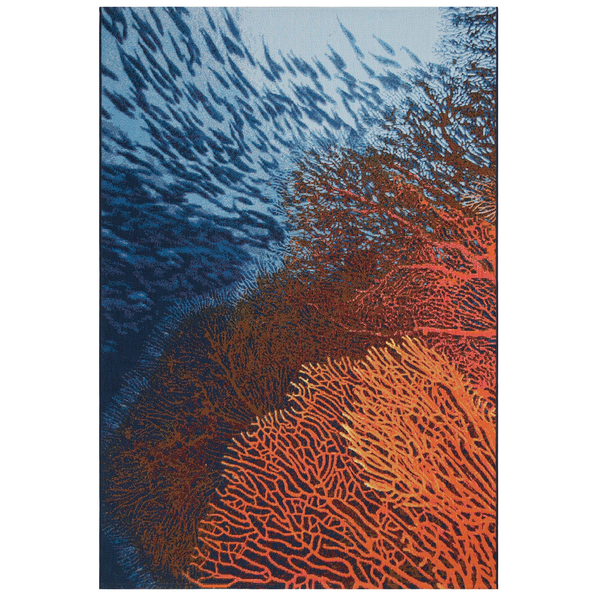 Liora Manne Marina Tropical Rain Indoor Outdoor Accent Area Rug, 4' 10" x 7' 6"