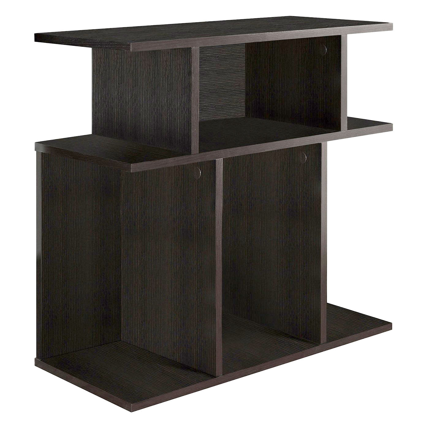 Monarch Specialties 24 Inch Contemporary Design Accent Side Table, Cappuccino