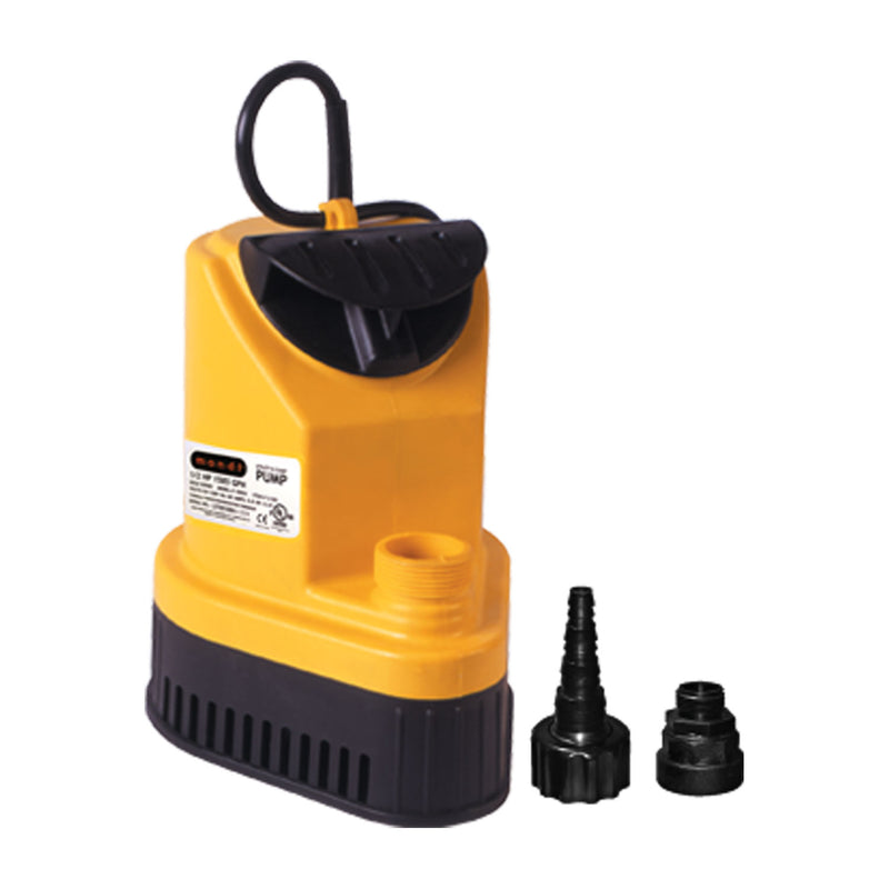 Mondi 1585X Gold Series Utility and Sump Pump with 2 Hose Fittings (Open Box)