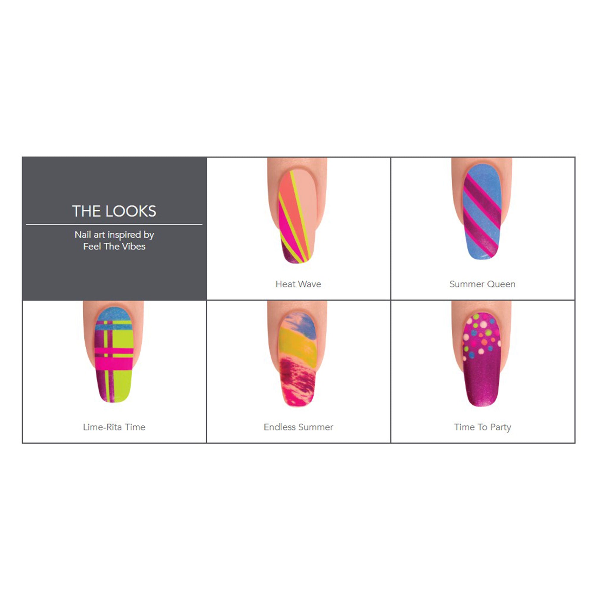 Morgan Taylor Feel the Vibes 15 mL Professional Nail Lacquer Set, 3 Color Pack