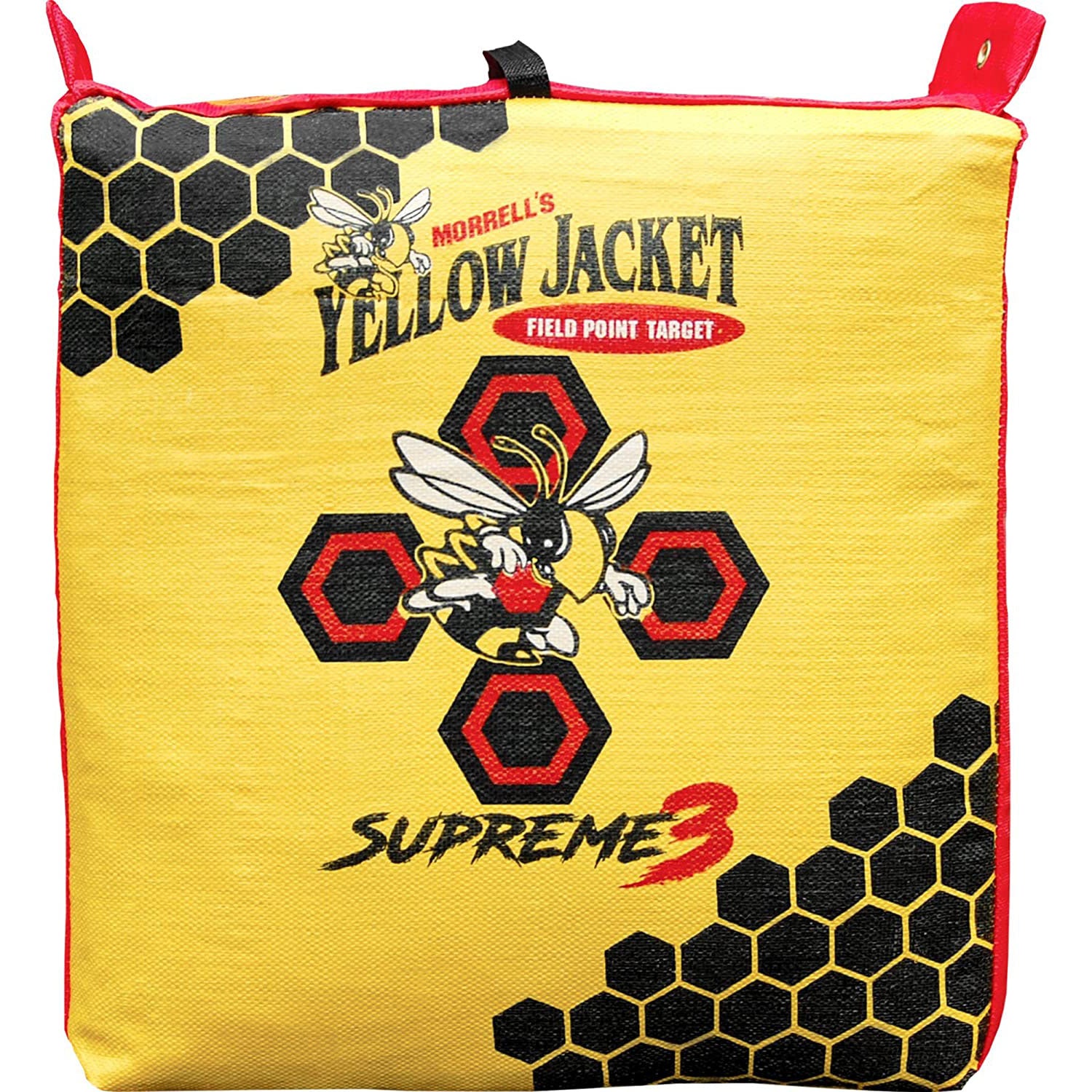 Morrell Yellow Jacket Supreme 3 28 lb Field Point Archery Bag Target and Cover - VMInnovations