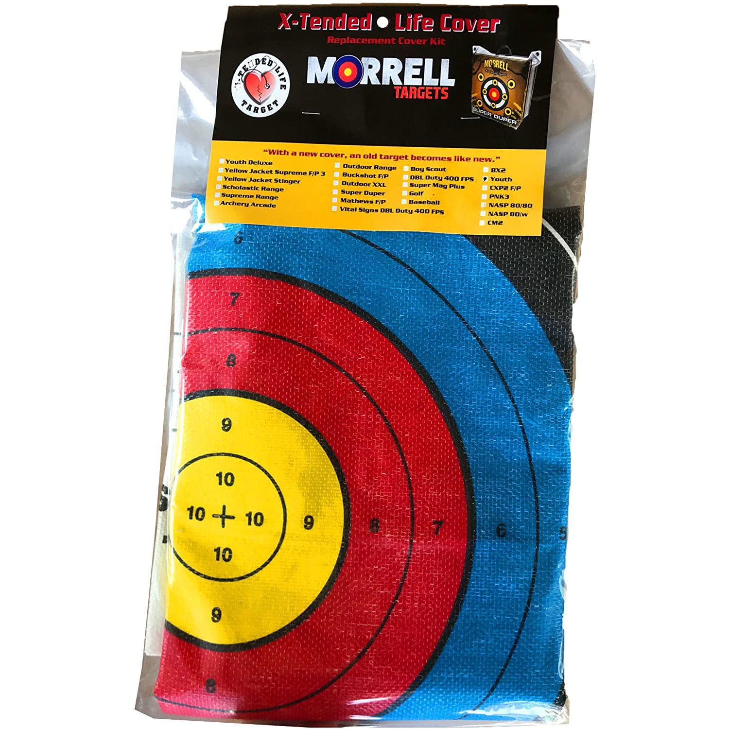 Morrell Lightweight Youth Range Archery Bag Target Replacement Cover (3 Pack)
