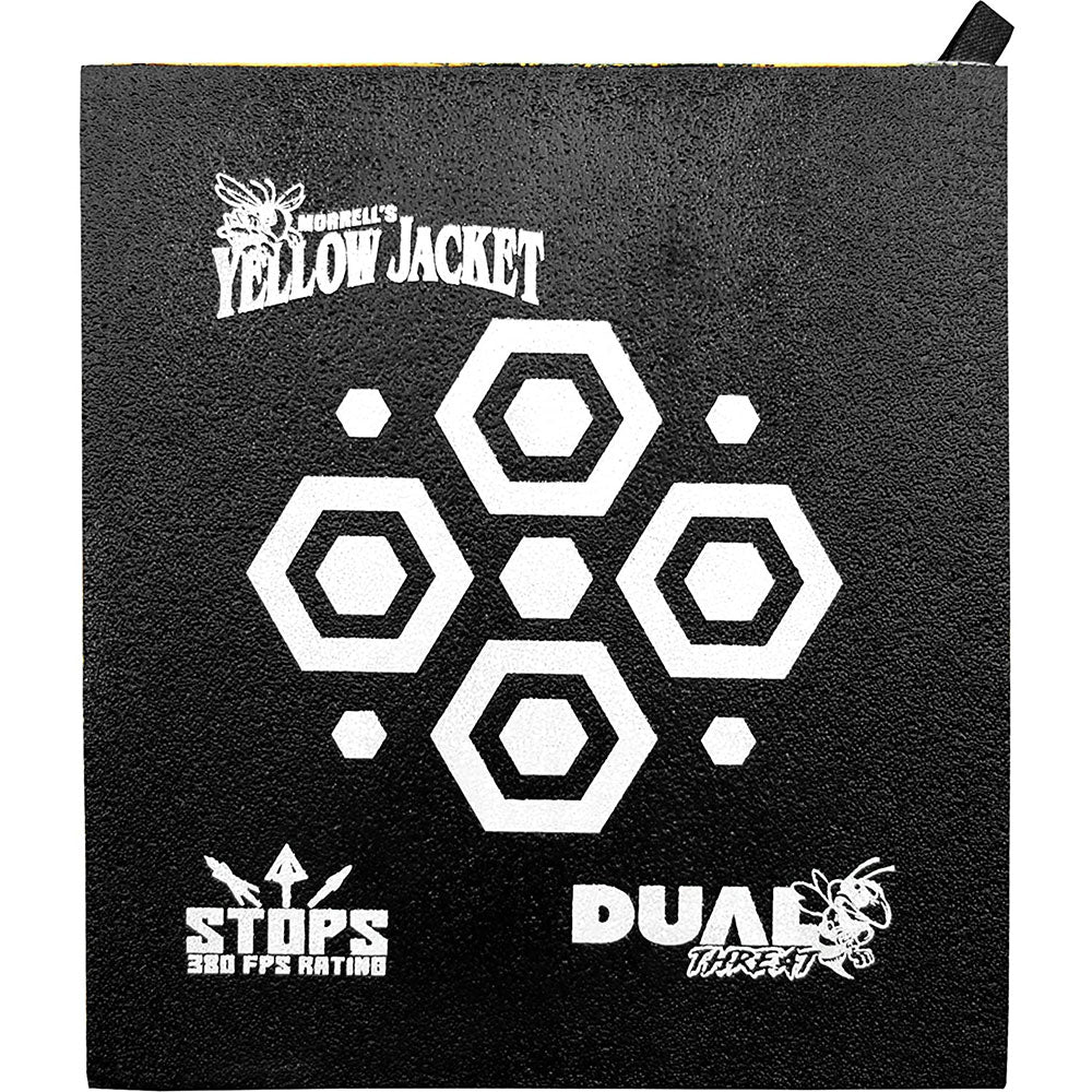 Morrell Yellow Jacket 380 FPS Dual Threat Cube Archery Target w/ Stand (2 Pack)