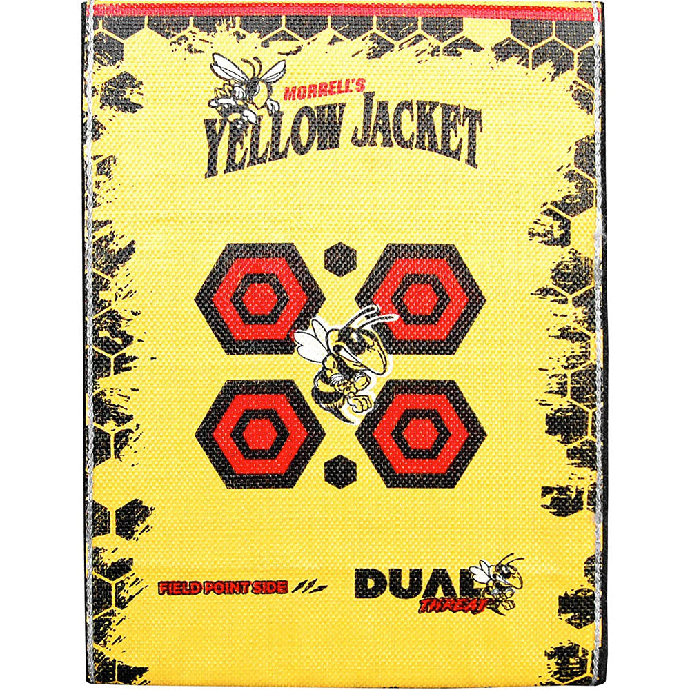 Morrell Yellow Jacket 380 FPS Dual Threat Cube Archery Target w/ Stand (2 Pack)