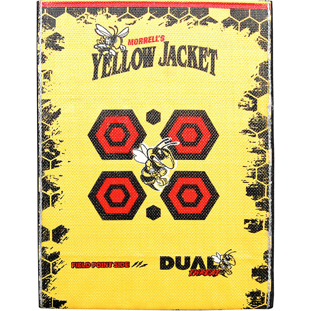 Morrell Yellow Jacket 380 FPS Dual Threat Cube Archery Target w/ Stand (2 Pack) - VMInnovations