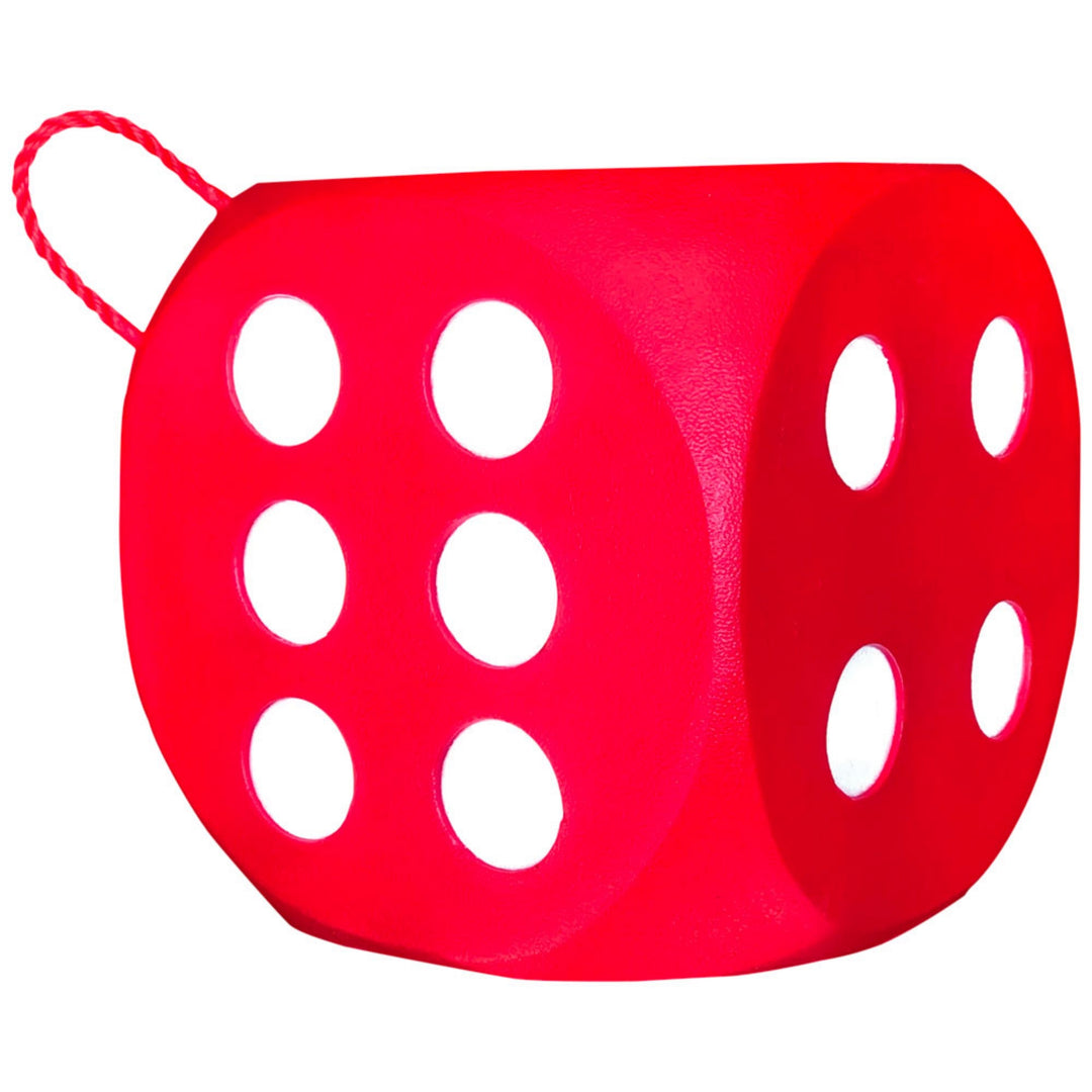 Morrell Big High Roller 17 Pound 6 Sided Any Tip Dice Cube Archery Target, Red