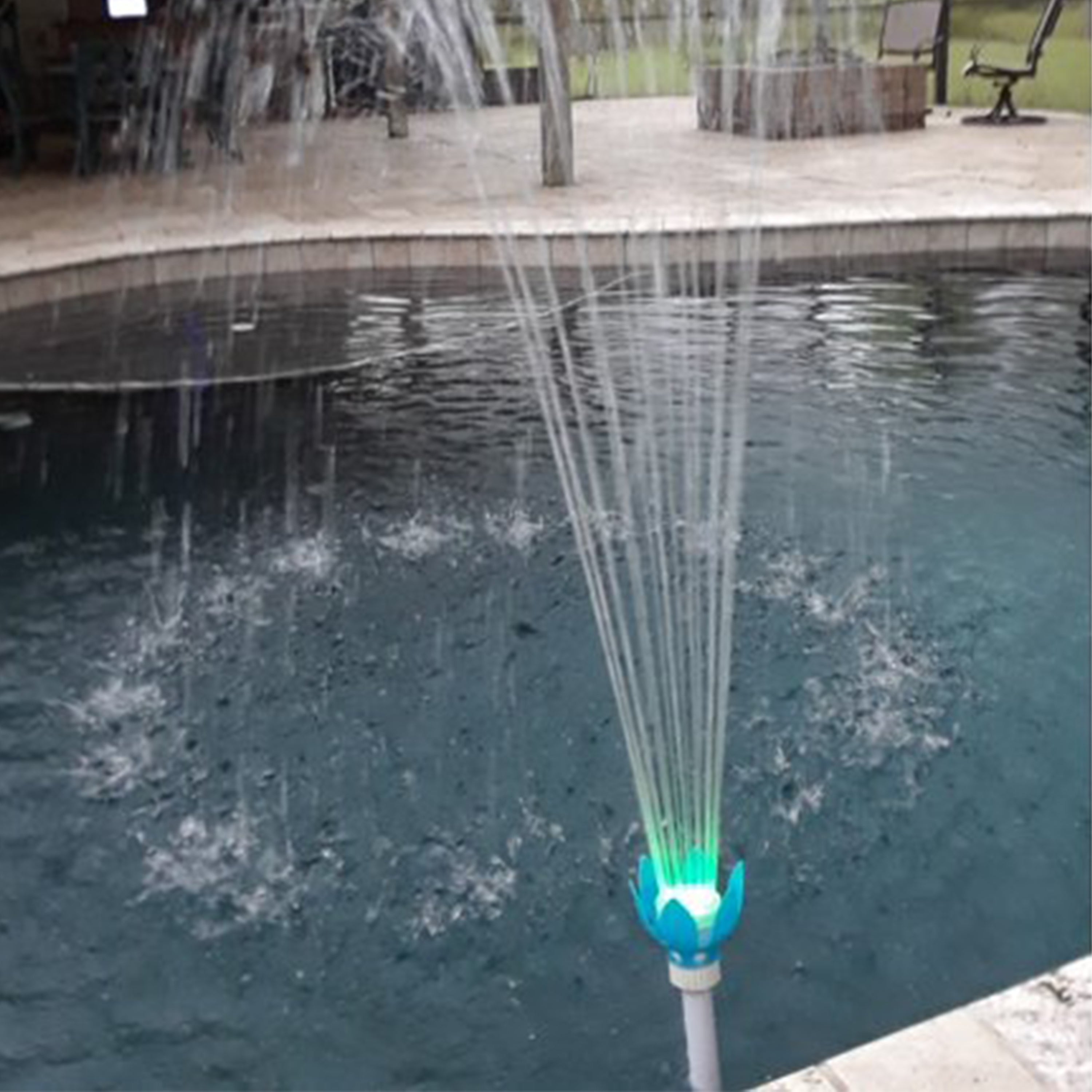 Pool Minder Inc Zak the Pool Minder Skimmer & Magic Pool Water Fountain, 2 Pack - VMInnovations