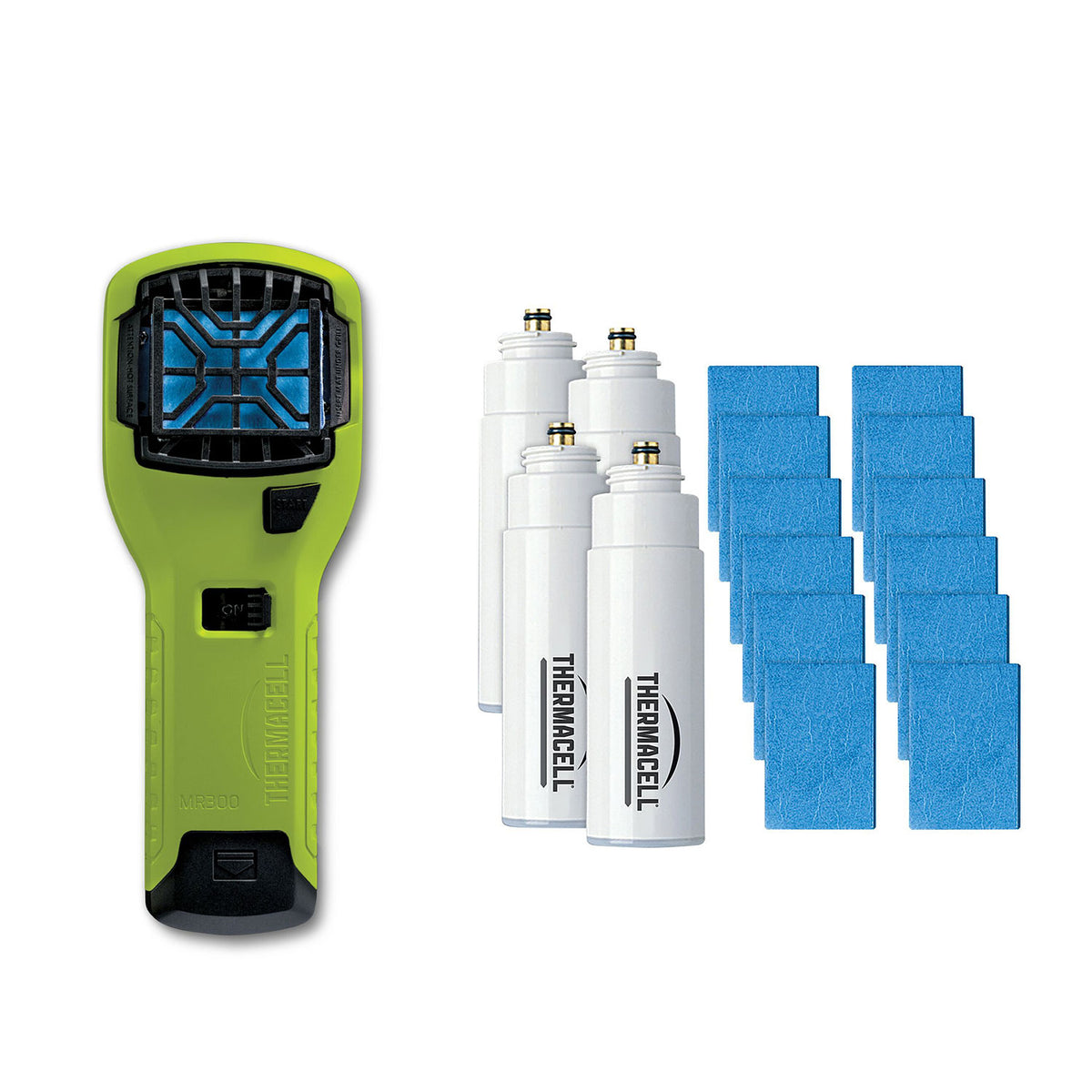 Thermacell MR300V Mosquito Repellent & Refill with 12 Mats & 4 Fuel Cartridges