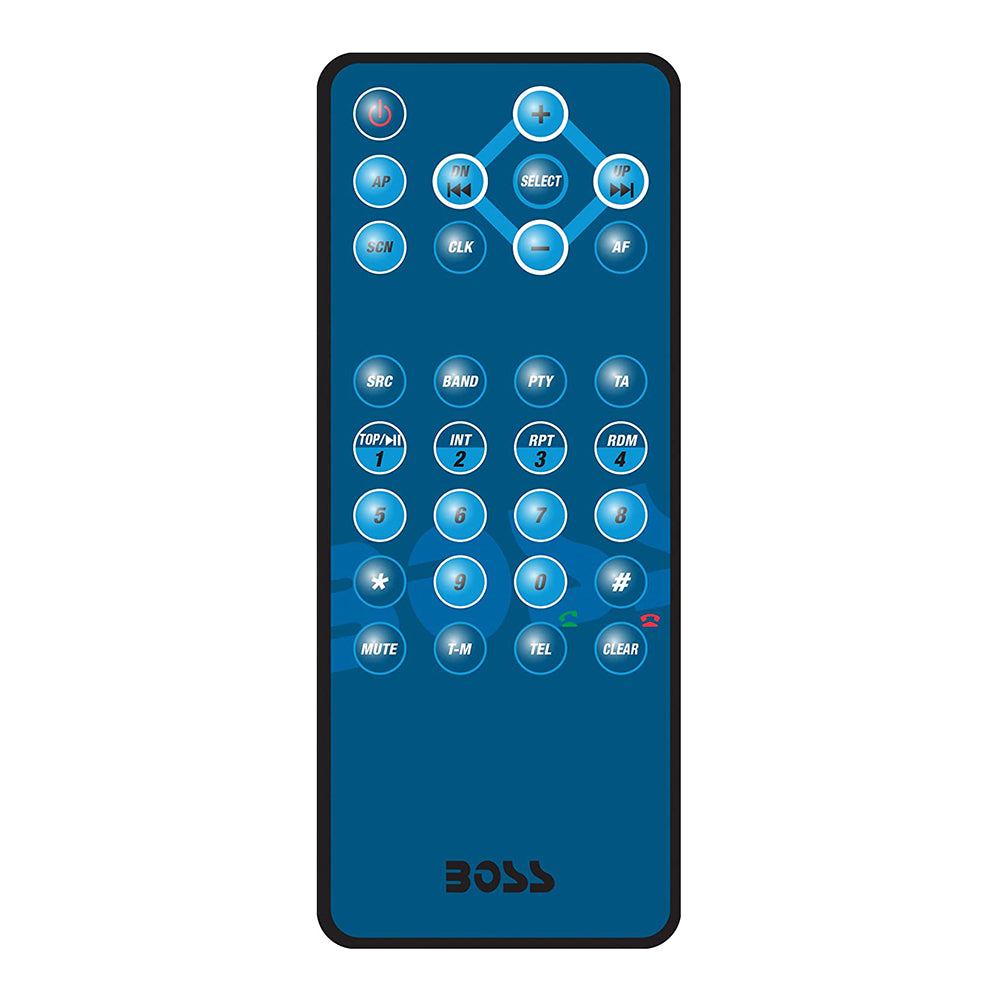 Boss Audio Systems MR762BRGB Single DIN Detachable Bluetooth Multimedia Player