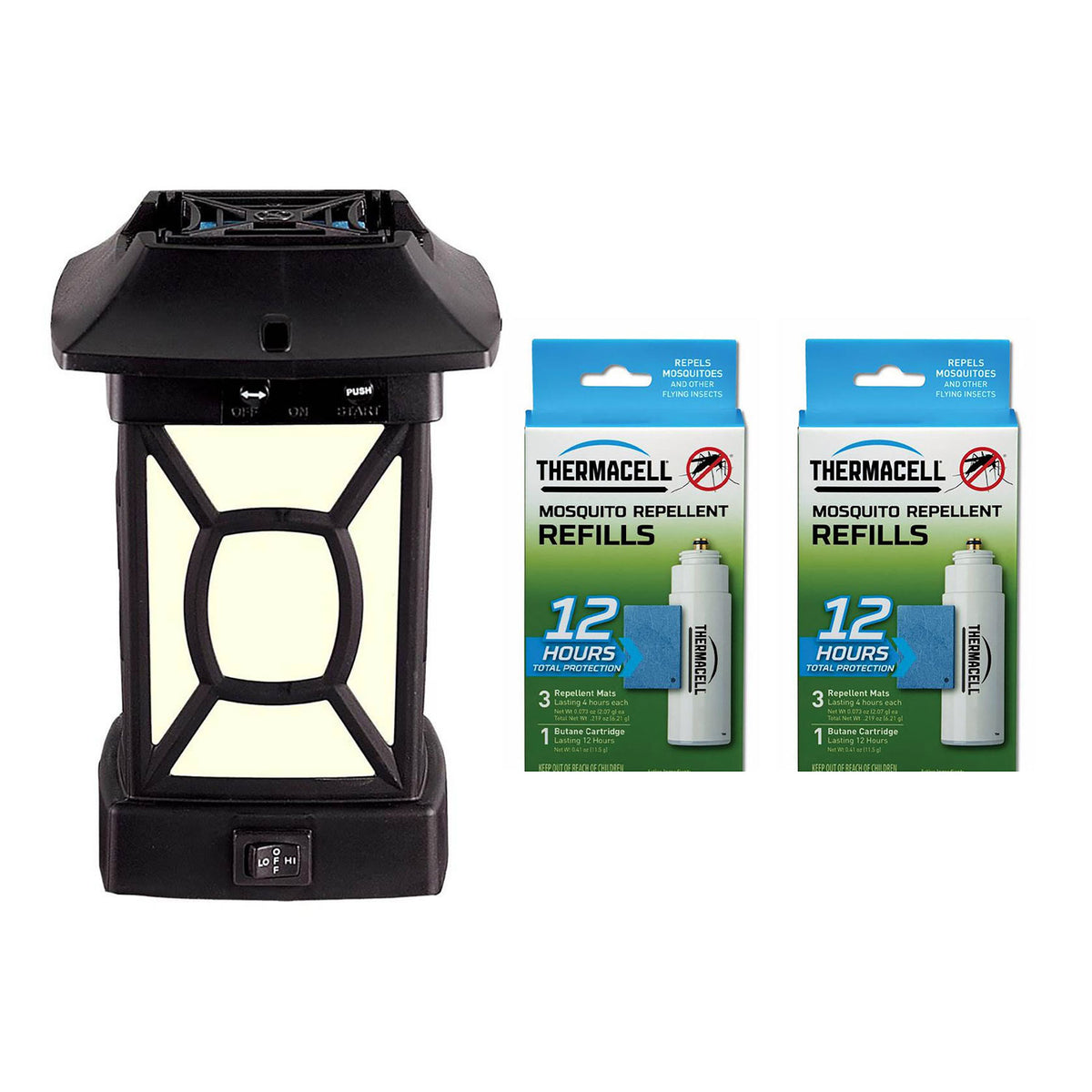 Thermacell MR9W Cambridge Mosquito Control Lantern & Repeller Refill (2 Pack)