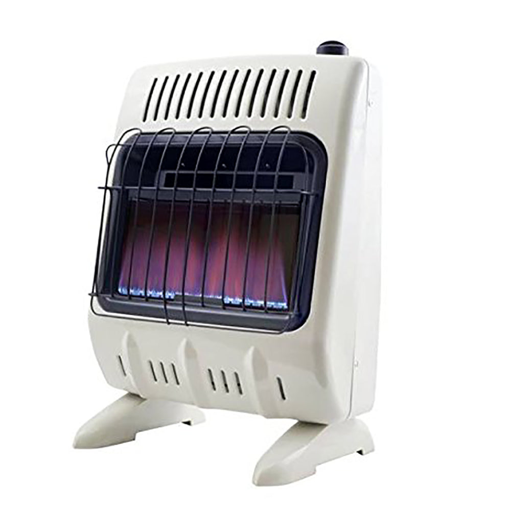 Mr. Heater Vent Free 10,000 BTU Blue Flame Safe Propane Heater, Tan (Open Box) - VMInnovations