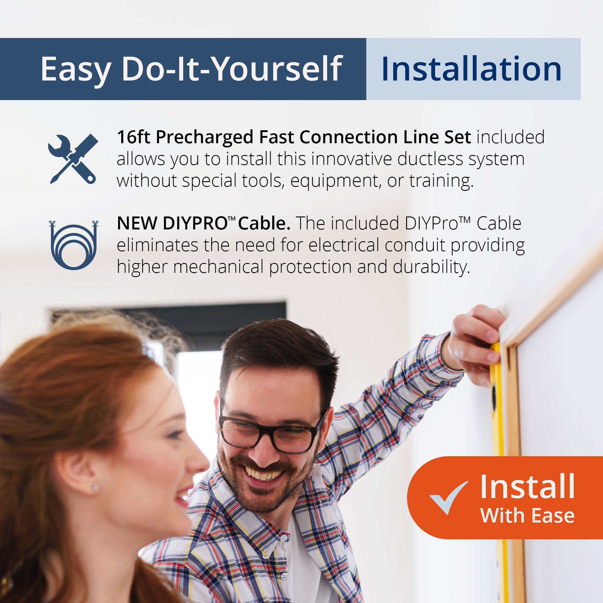 MRCOOL Advantage 36,000 BTU Ductless Wall Mount Heat Pump, White (Open Box) - VMInnovations