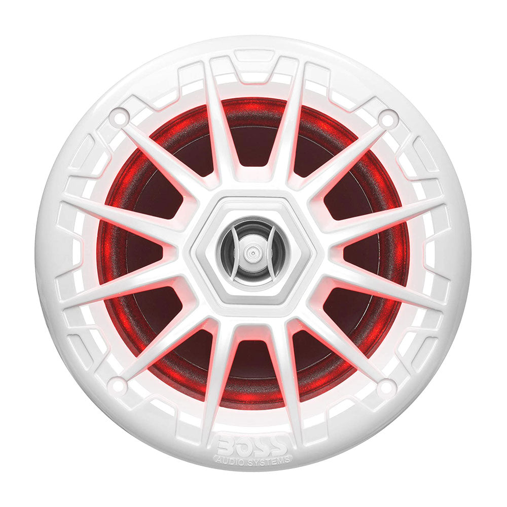 BOSS Audio Outdoor Marine 150 Watt 2 Way Full Range LED 5.25 Inch Speaker Pair