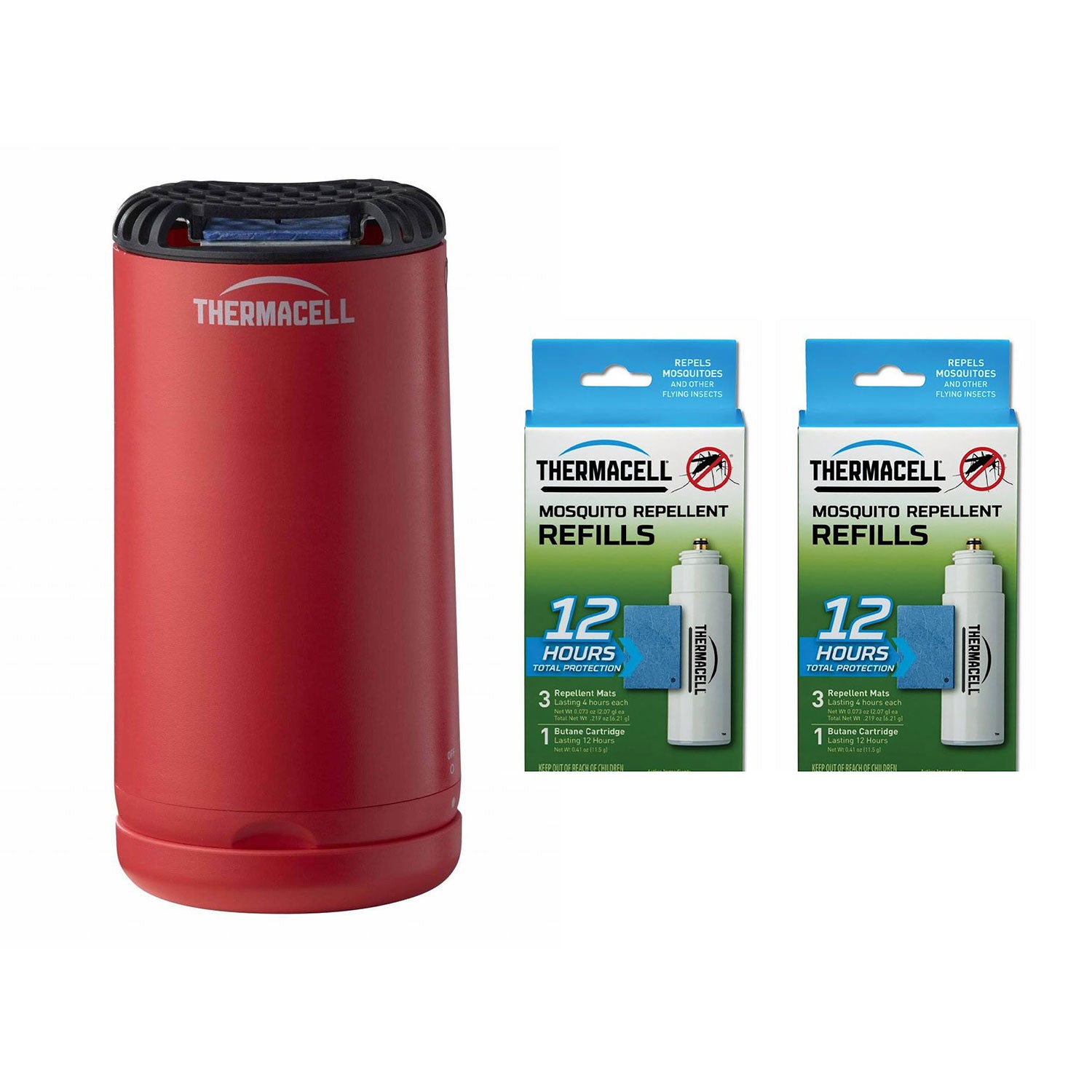 Thermacell Outdoor Insect Repeller & 12-Hour Mosquito Repellent Refill (2 Pack)