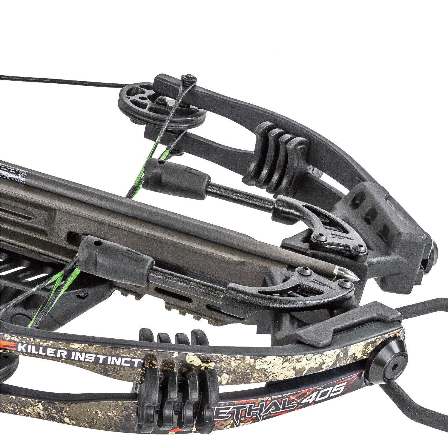 Killer Instinct Lethal 405 Crossbow Pro Package, Camo with Slayer Crossbow Case - VMInnovations