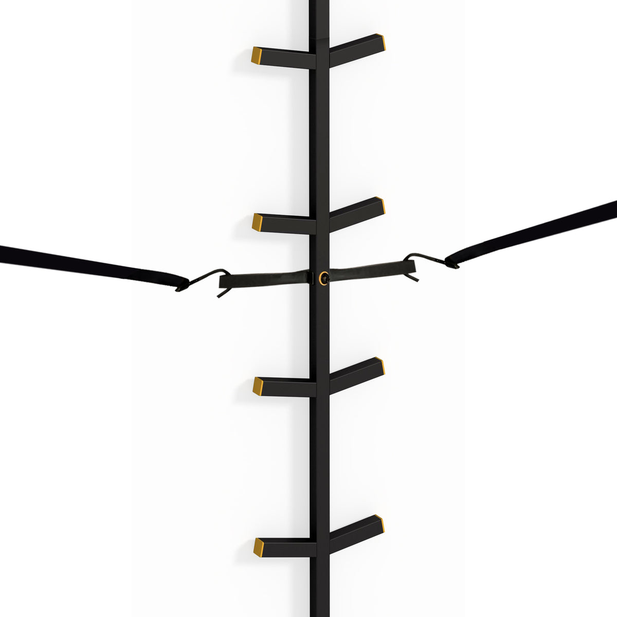 Muddy Quick Stick XL Climbing Stick with Powder Coated Finish, Black (Open Box)