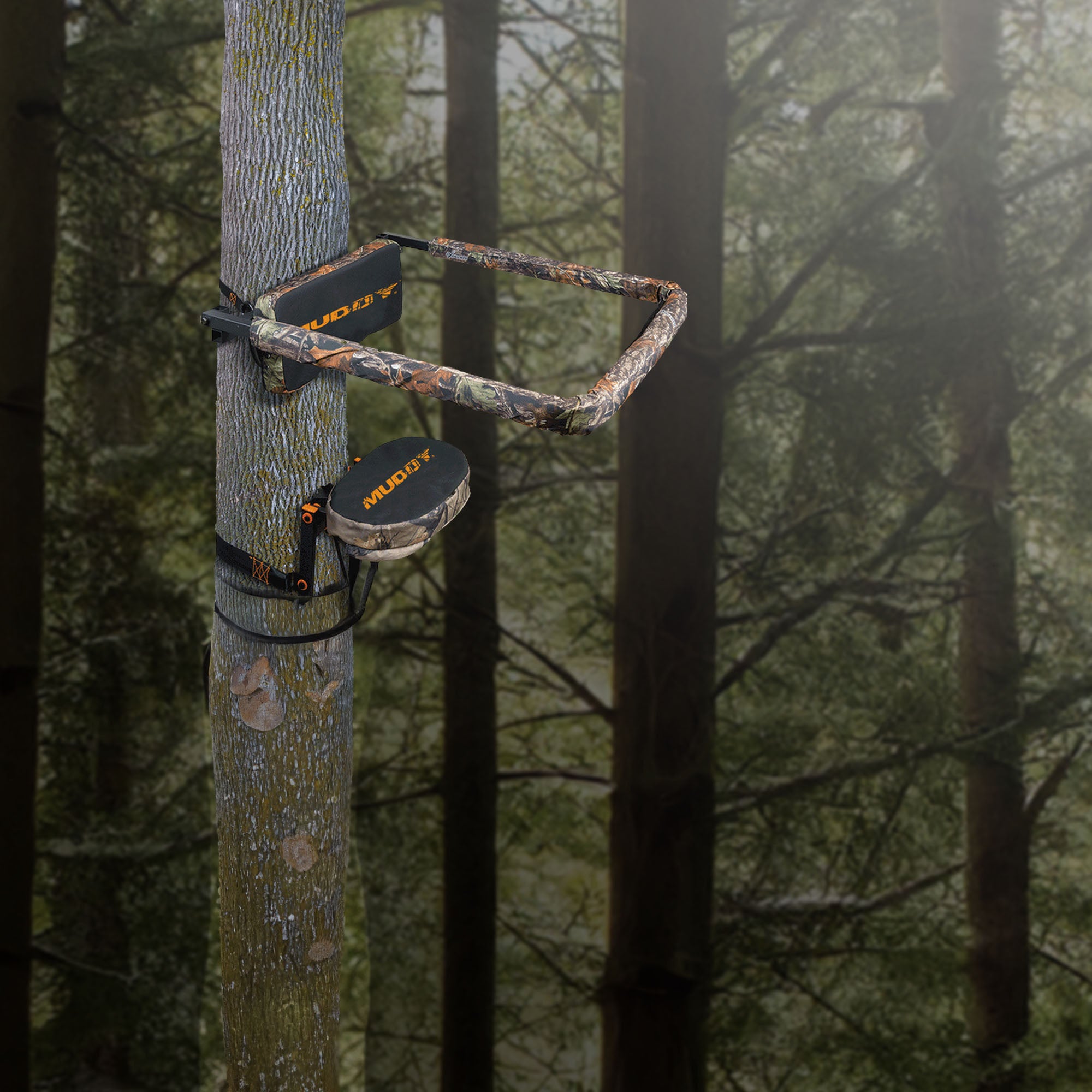 Muddy Outdoors Hunting Tree Stand Reliable Flip Up Shooting Rail Rest (Used)