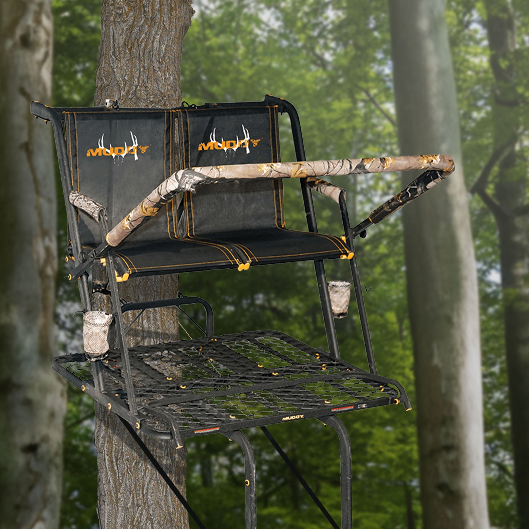 Muddy Nexus XTL 20 Ft Tall 2 Person Deer Hunting Ladder Tree Stand (For Parts) - VMInnovations