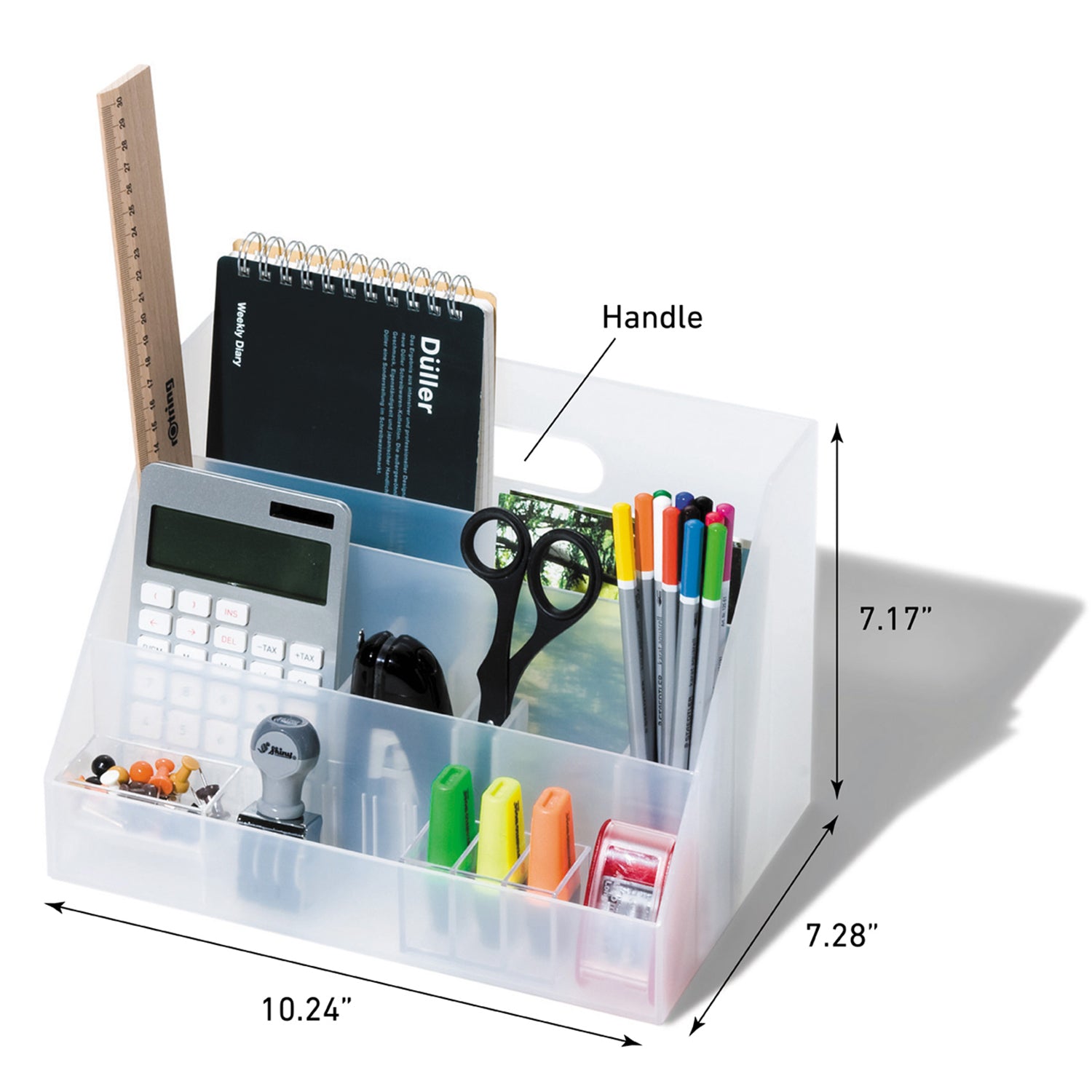 Like-It Universal Organizer Storage Tray for Home, Office, Desktop or Cosmetics