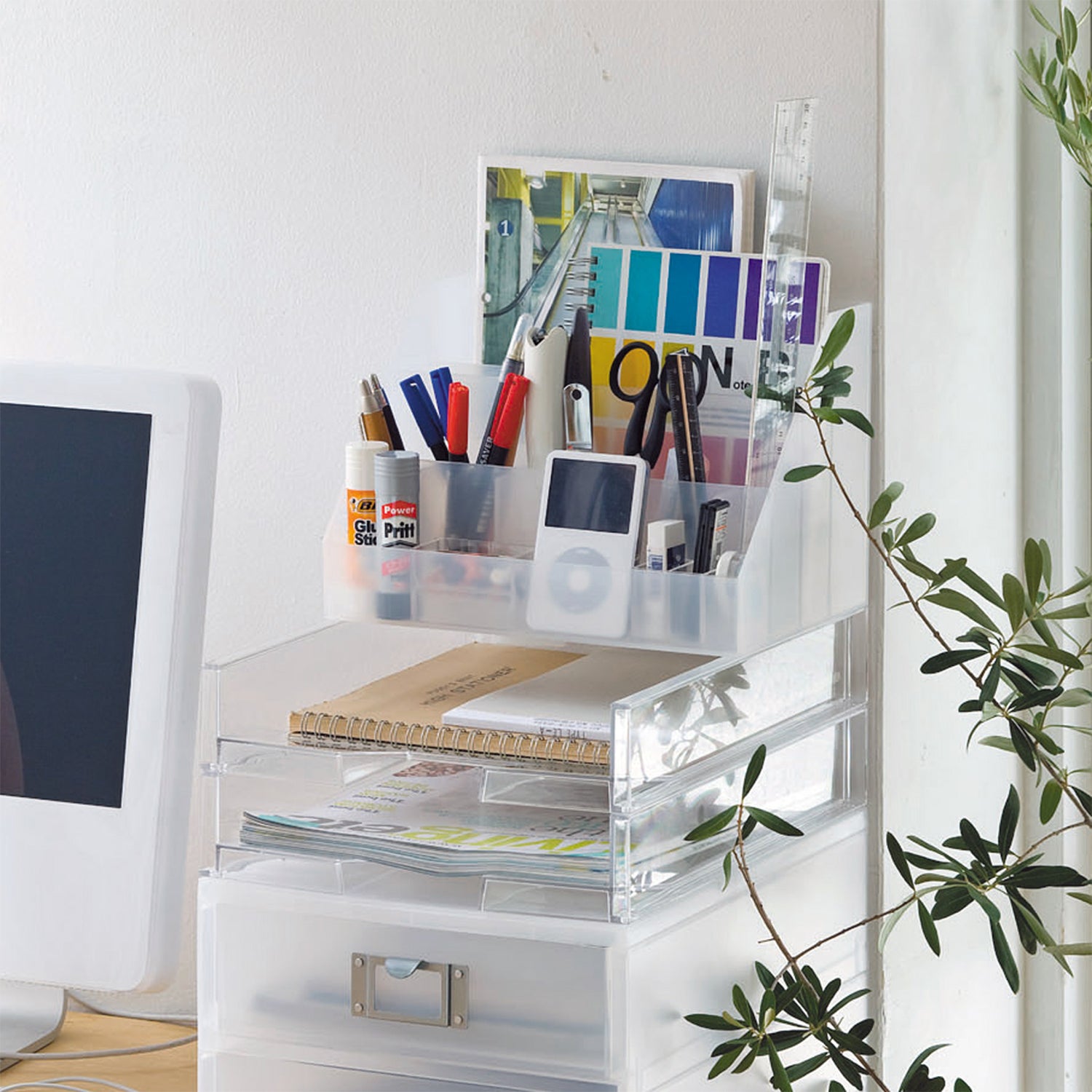 Like-It Universal Organizer Storage Tray for Home, Office, Desktop or Cosmetics