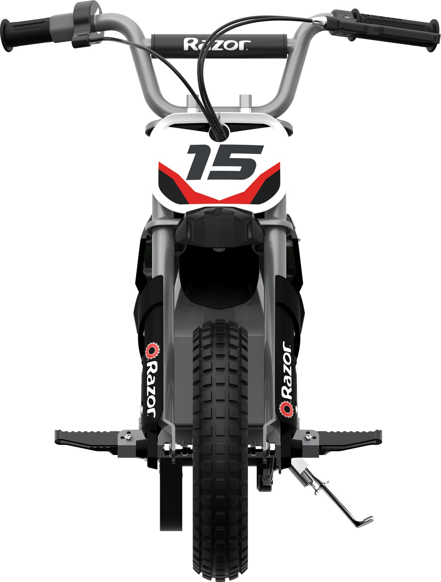 Razor MX400 Dirt Rocket 24V Electric Motorcycle Dirt Bikes, 1 Black & 1 Green - VMInnovations