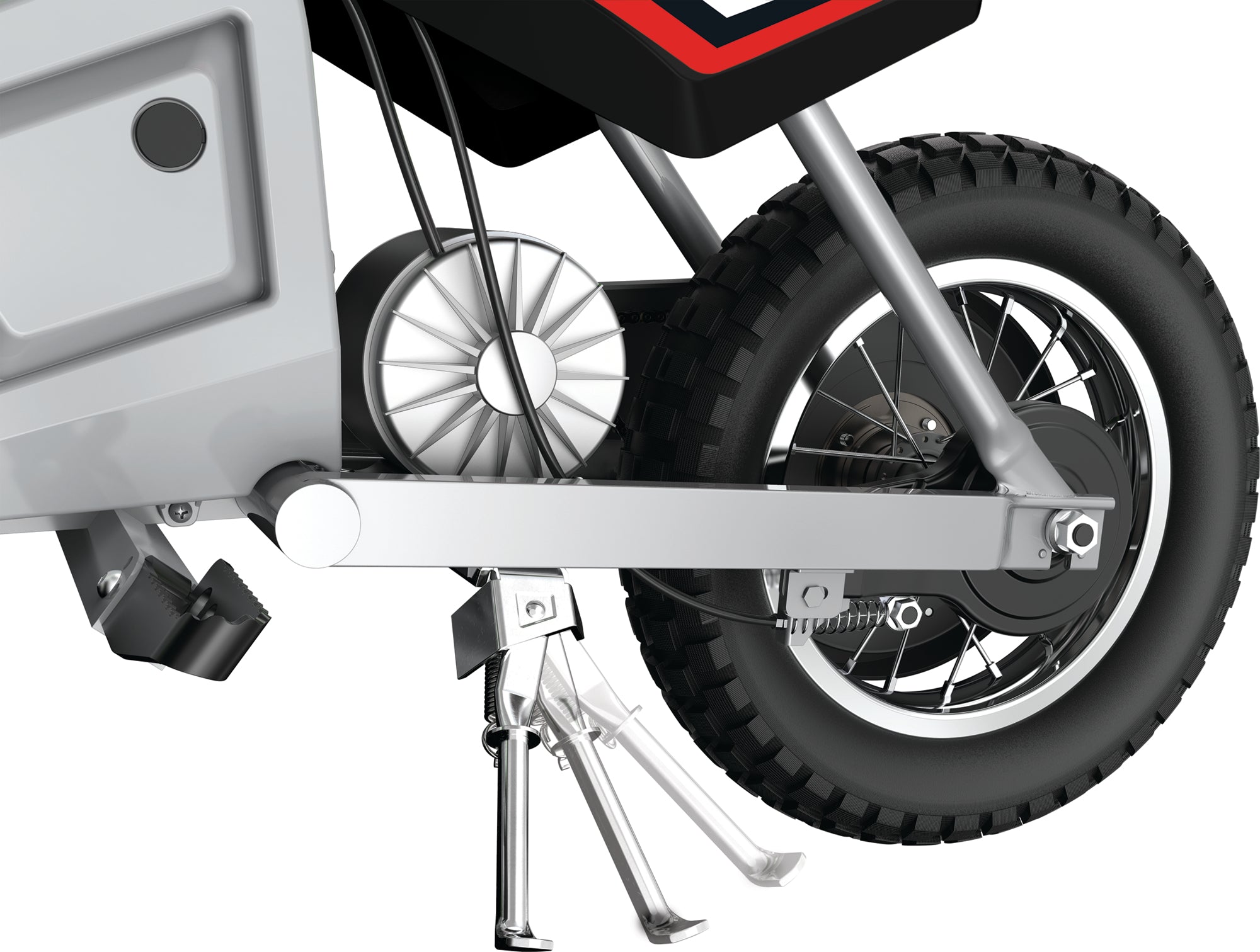 Razor MX400 Dirt Rocket 24V Electric Motorcycle Dirt Bikes, 1 Black & 1 Green - VMInnovations