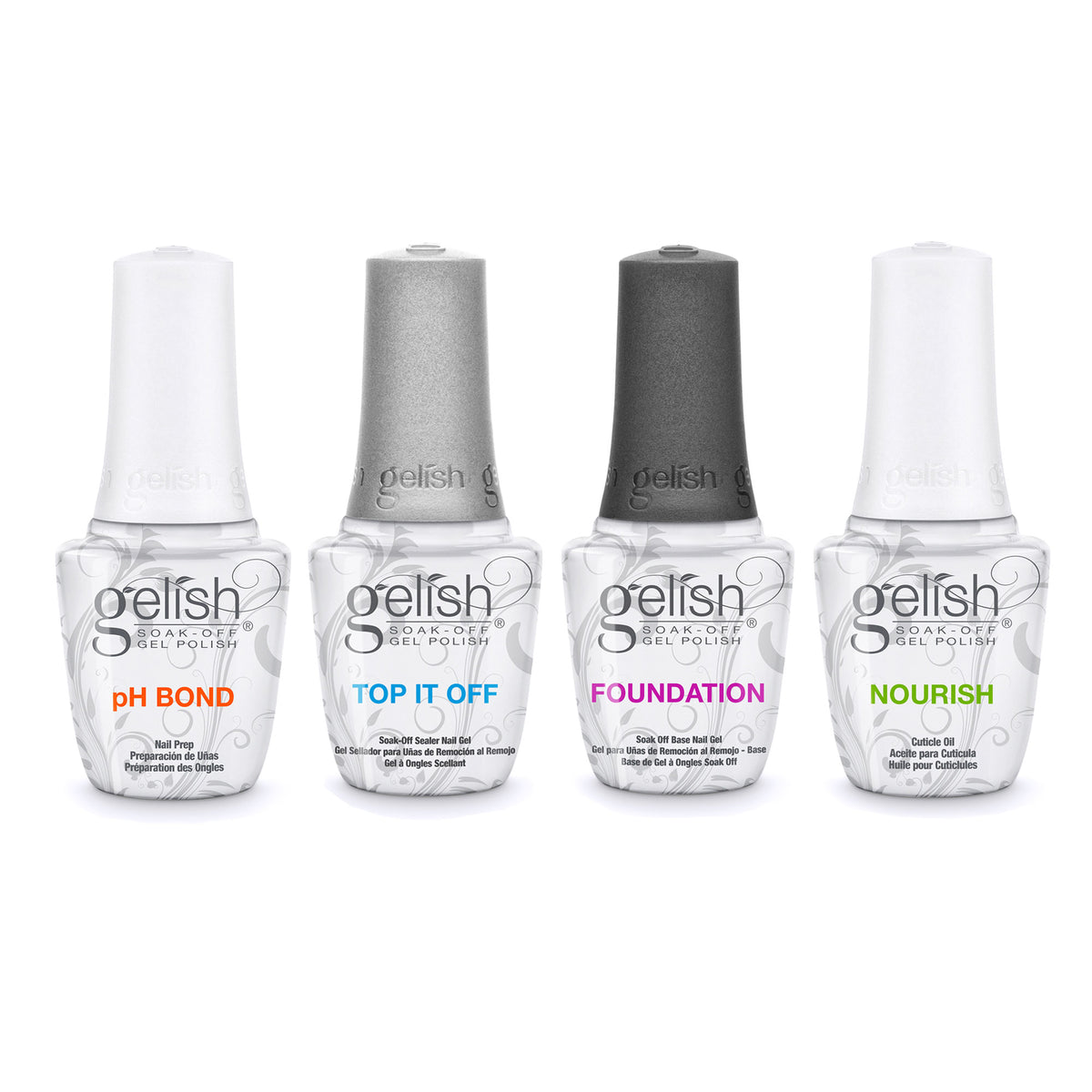 Gelish Pro Kit Professional Soak Off Gel Polish Set with 14 Gel Polish Colors
