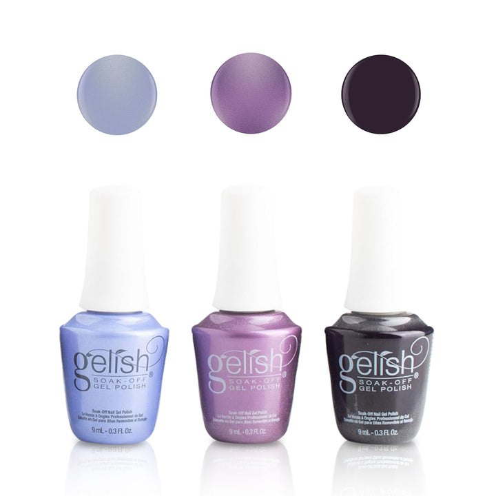 Gelish Mini Holiday 2023 On My Wish List Nail Polish Bottle Manicure Set, 3 Pack - VMInnovations