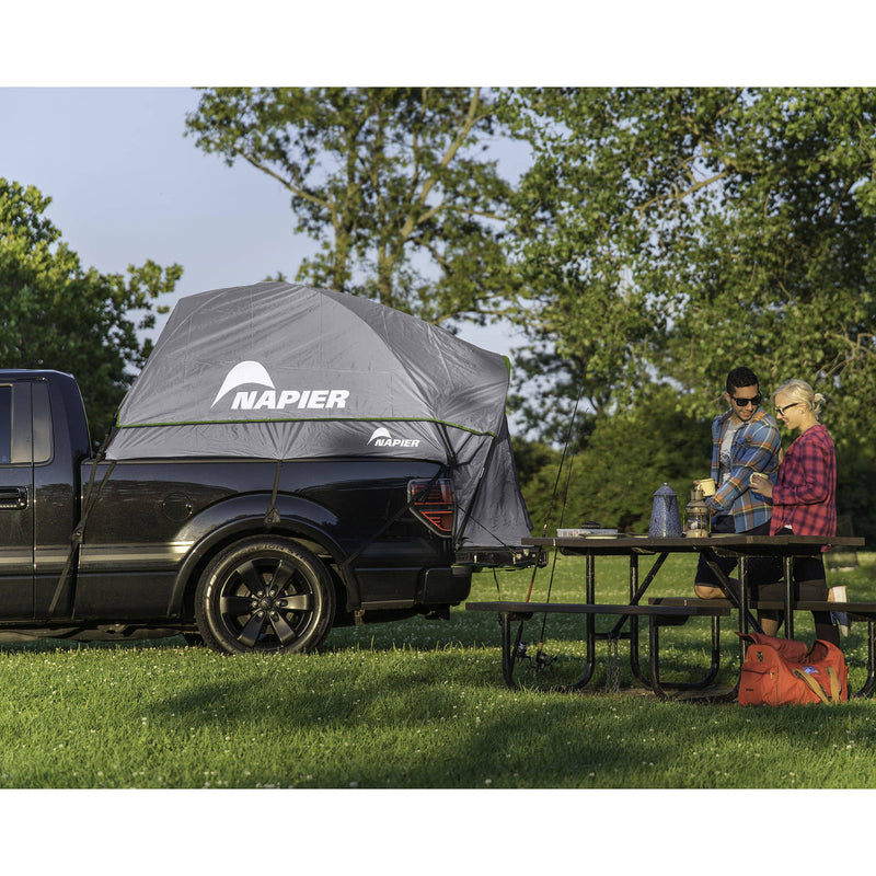 Napier 19 Series Backroadz Truck Bed 2 Person Camping Tent, Gray (Open Box)