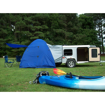 Napier Sportz Dome-To-Go Universal SUV Cargo 4 Person Camping Tent with Awning