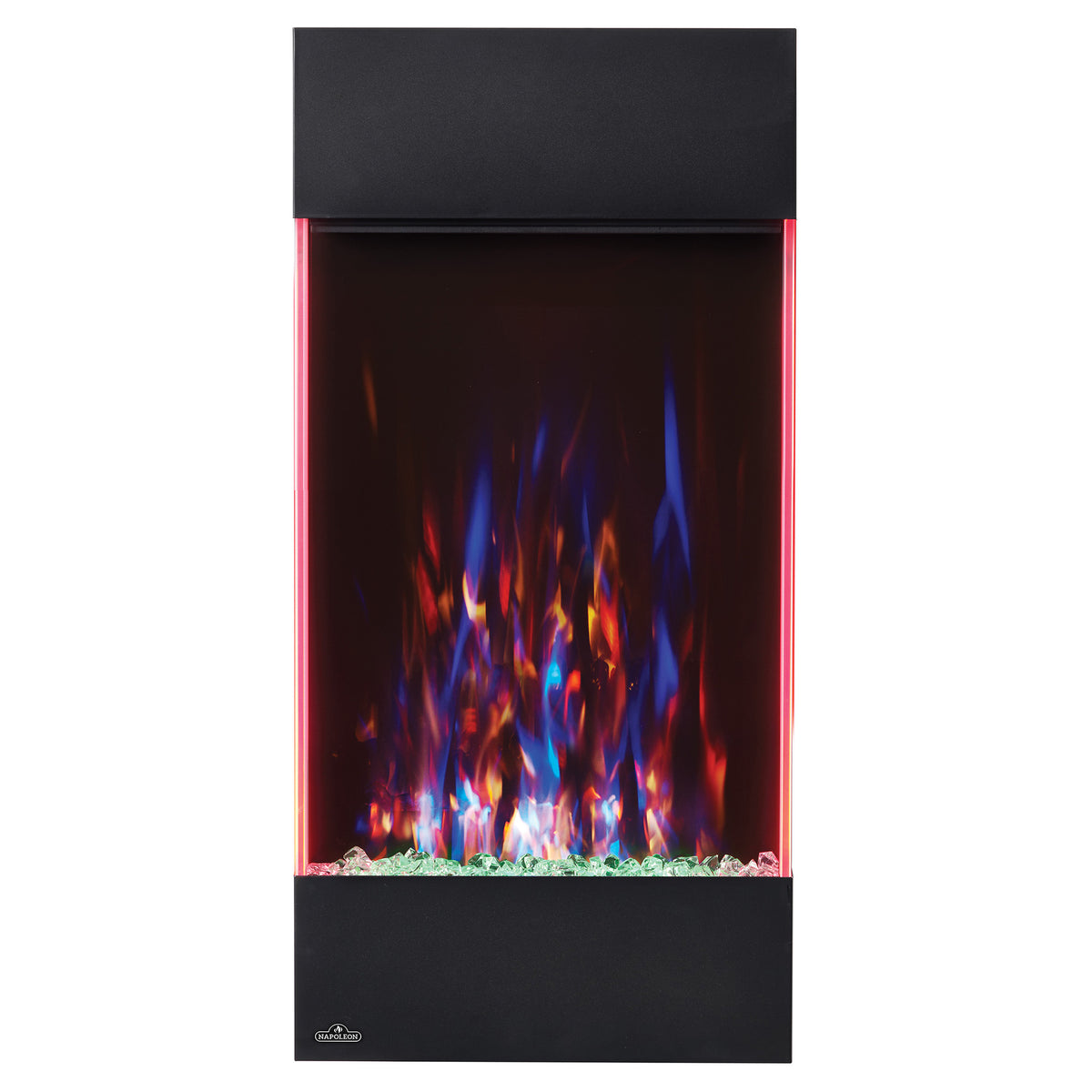 Napoleon Allure Vertical Wall Hanging LED Flame Electric Fireplace, 32 Inch Tall (Refurbished)