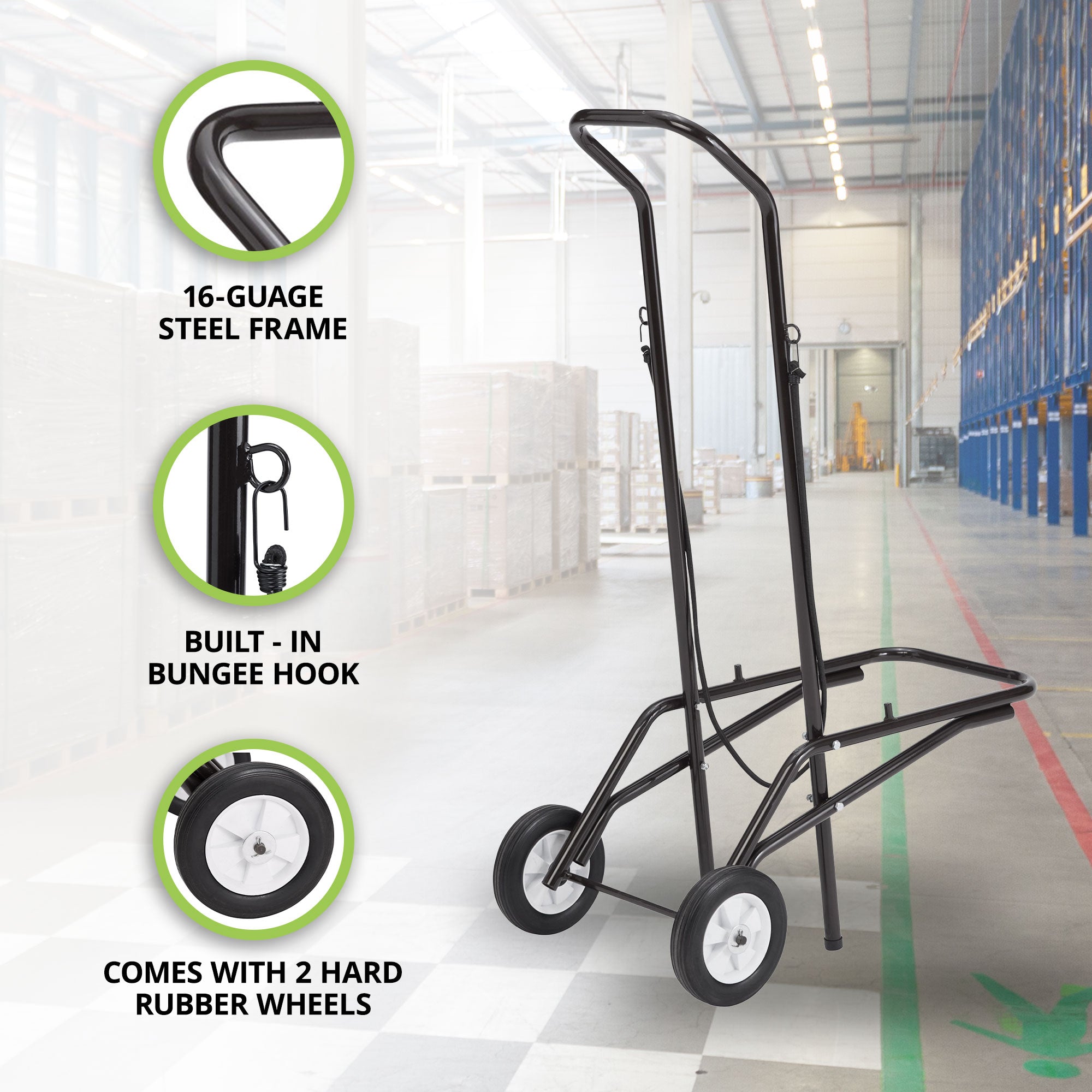 NPS Steel Stackable Chair Dolly For 12 9000 Series Stack Chairs (Open Box) - VMInnovations