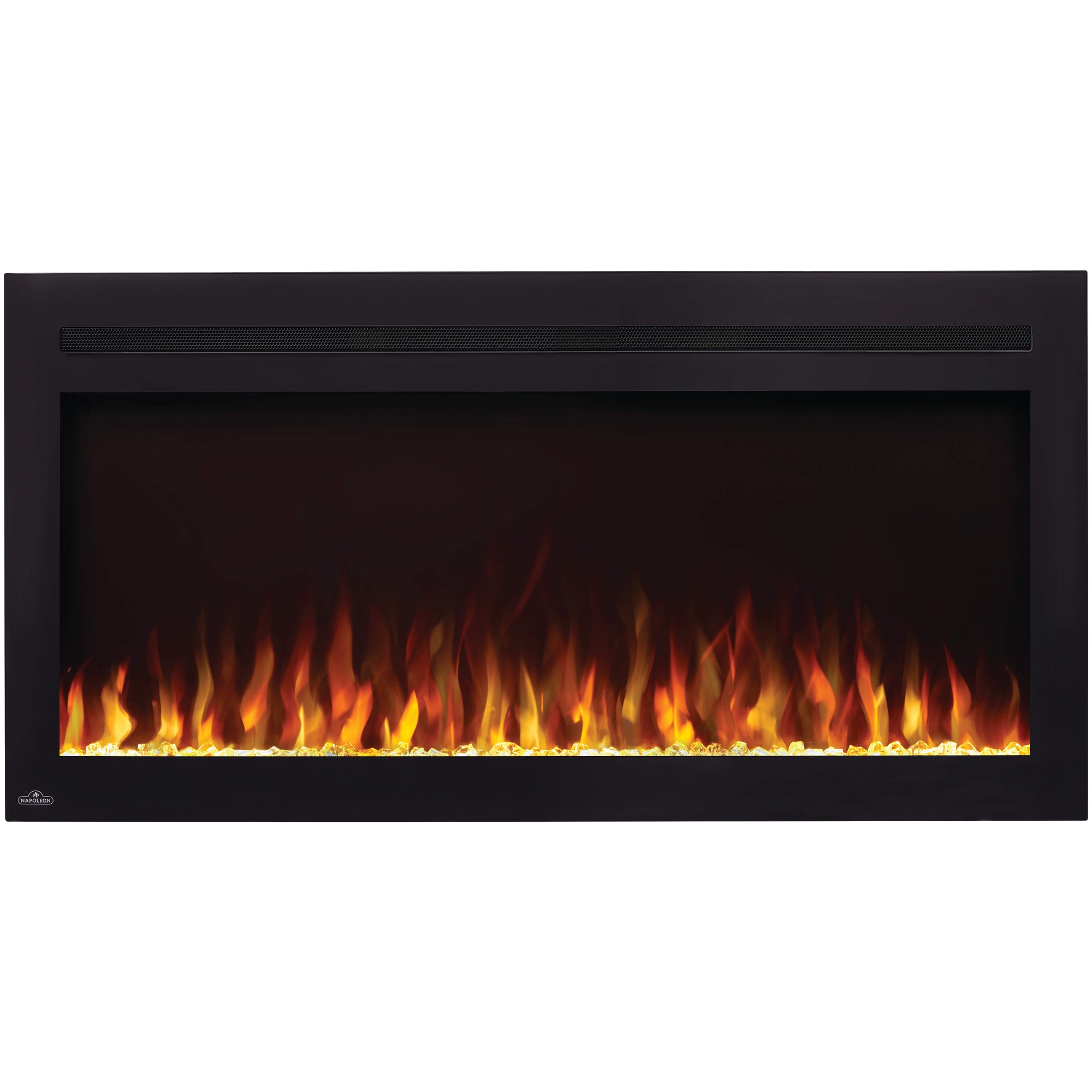 Napoleon NEFL42HI Purview 42 Inch Linear Electric Wall Mount Fireplace w/ Remote