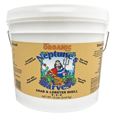 Neptune's Harvest Crab & Lobster Shell All Purpose Organic Plant Food, 12 Pounds - VMInnovations