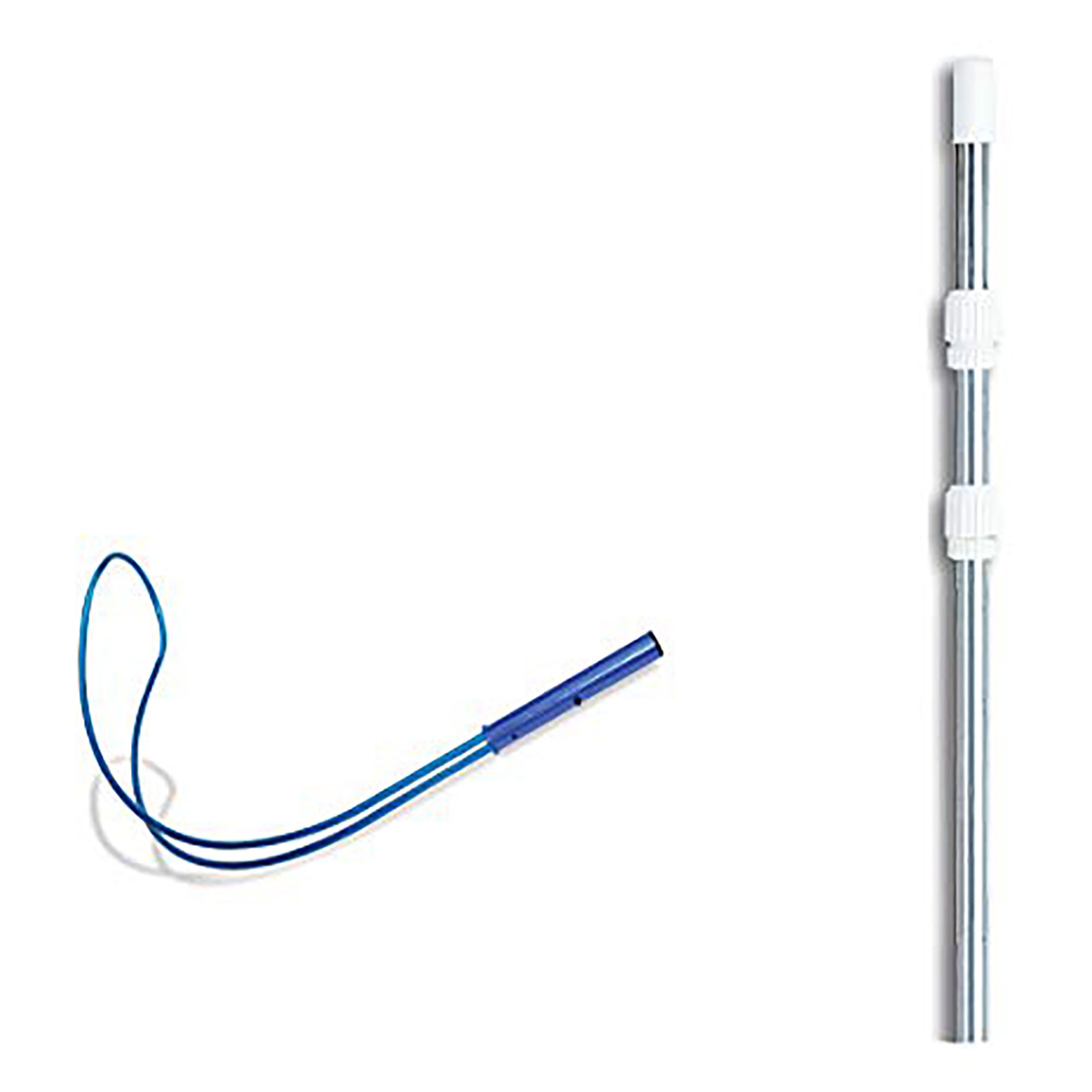 Swimline Hydrotools 89900 Pool Emergency Safety Hook w/ 5'-15' Telescopic Pole - VMInnovations