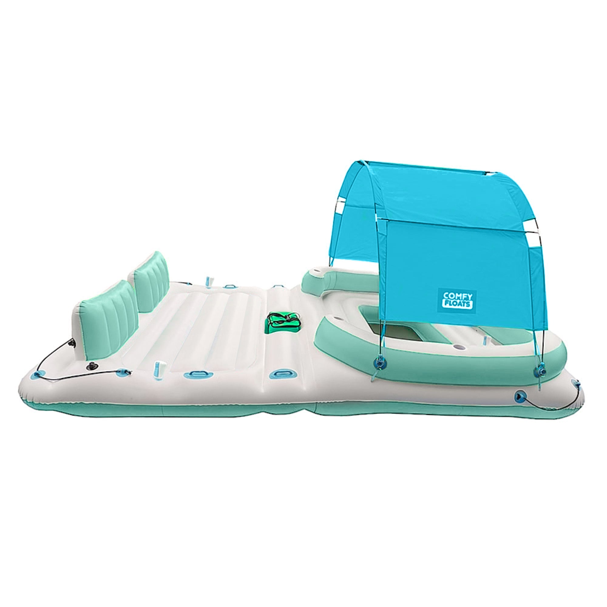 COMFY FLOATS 13 Foot Misting Inflatable Float, Green (For Parts) - VMInnovations