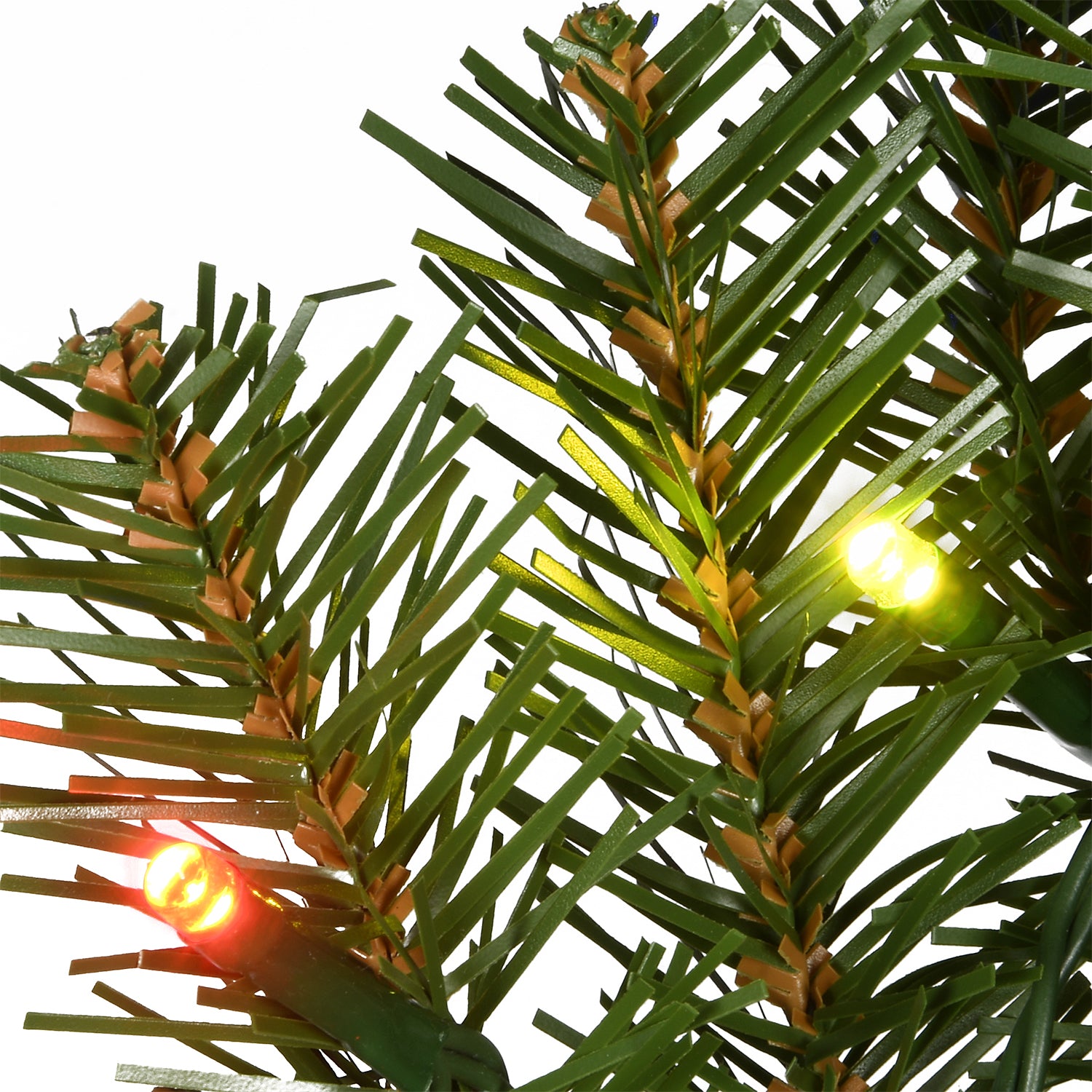 National Tree Company Norwood Fir 9ft Prelit Garland Color LED Lights(Open Box) - VMInnovations