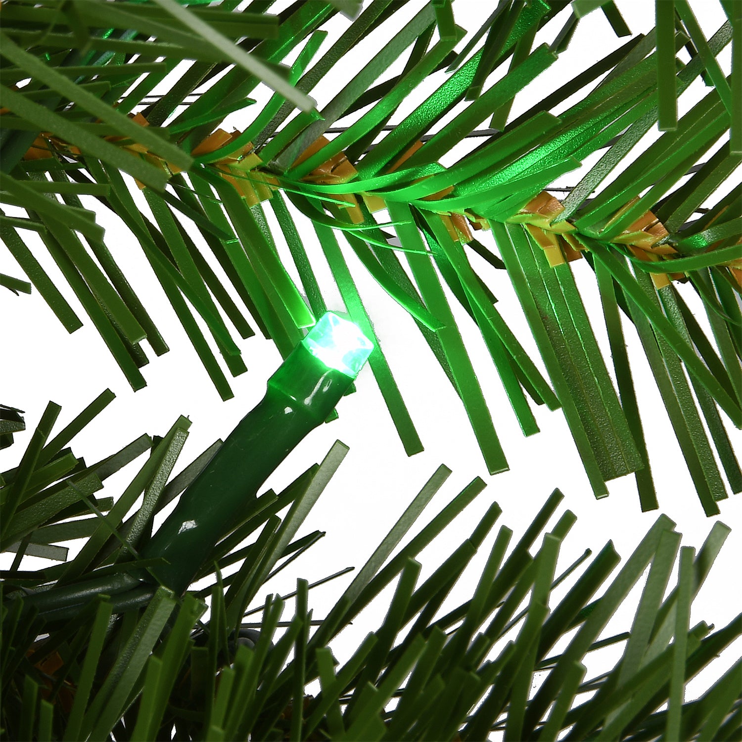 National Tree Company Norwood Fir 9ft Prelit Garland Color LED Lights(Open Box) - VMInnovations
