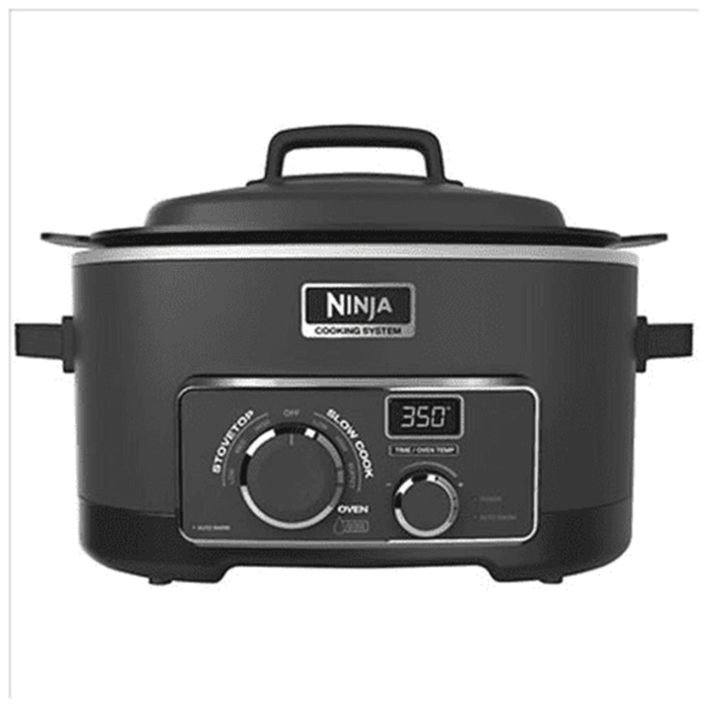 Ninja 3 in 1 6 Quart Multi Function Pro Cooker, Black (Certified Refurbished)