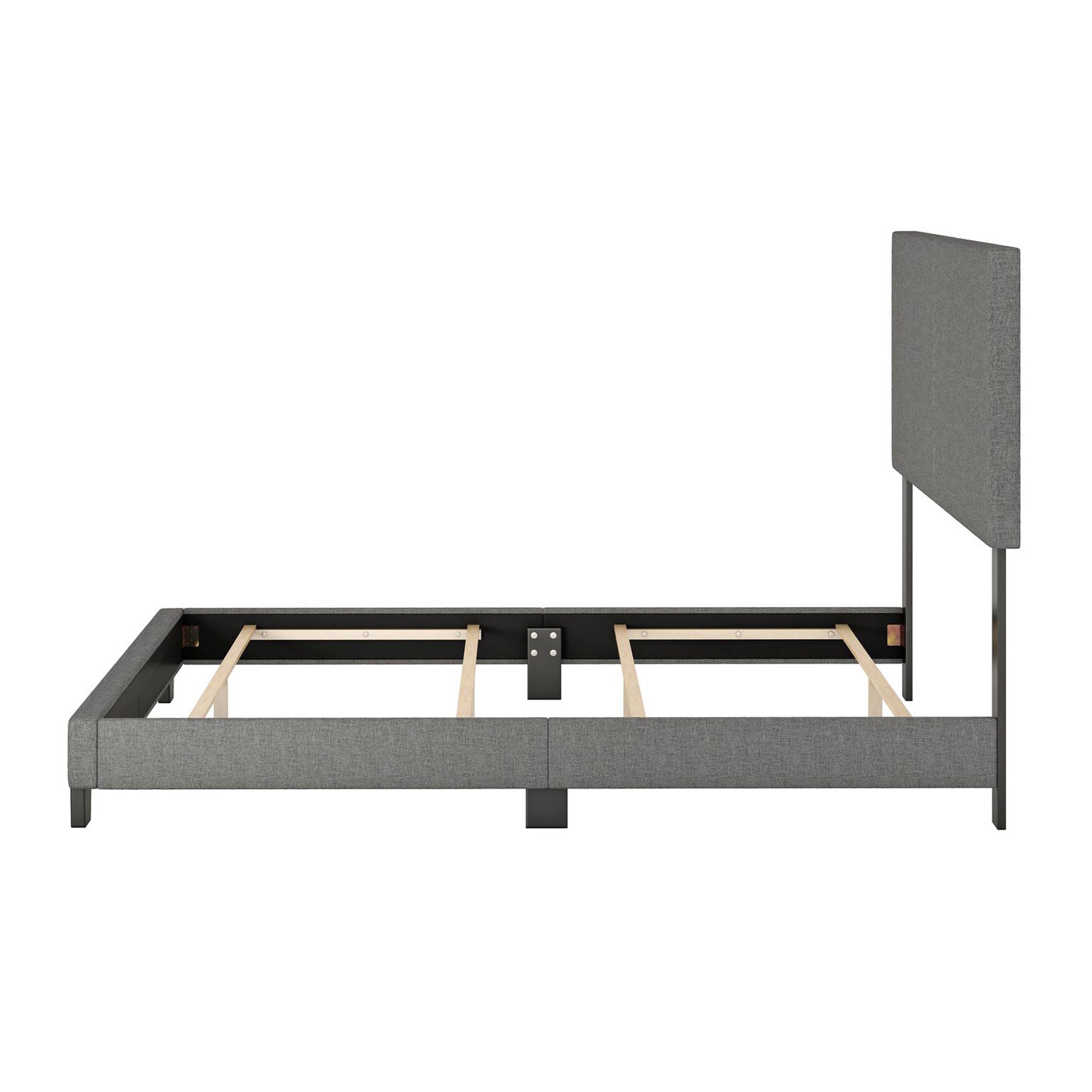 Boyd Sleep Upholstered Queen Bed Frame Foundation and Headboard (For Parts)