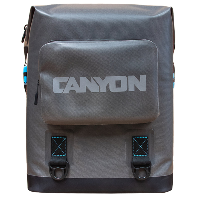 Canyon Coolers Nomad Go 21 Quart 19 Liter Insulated Soft Backpack Cooler, Black