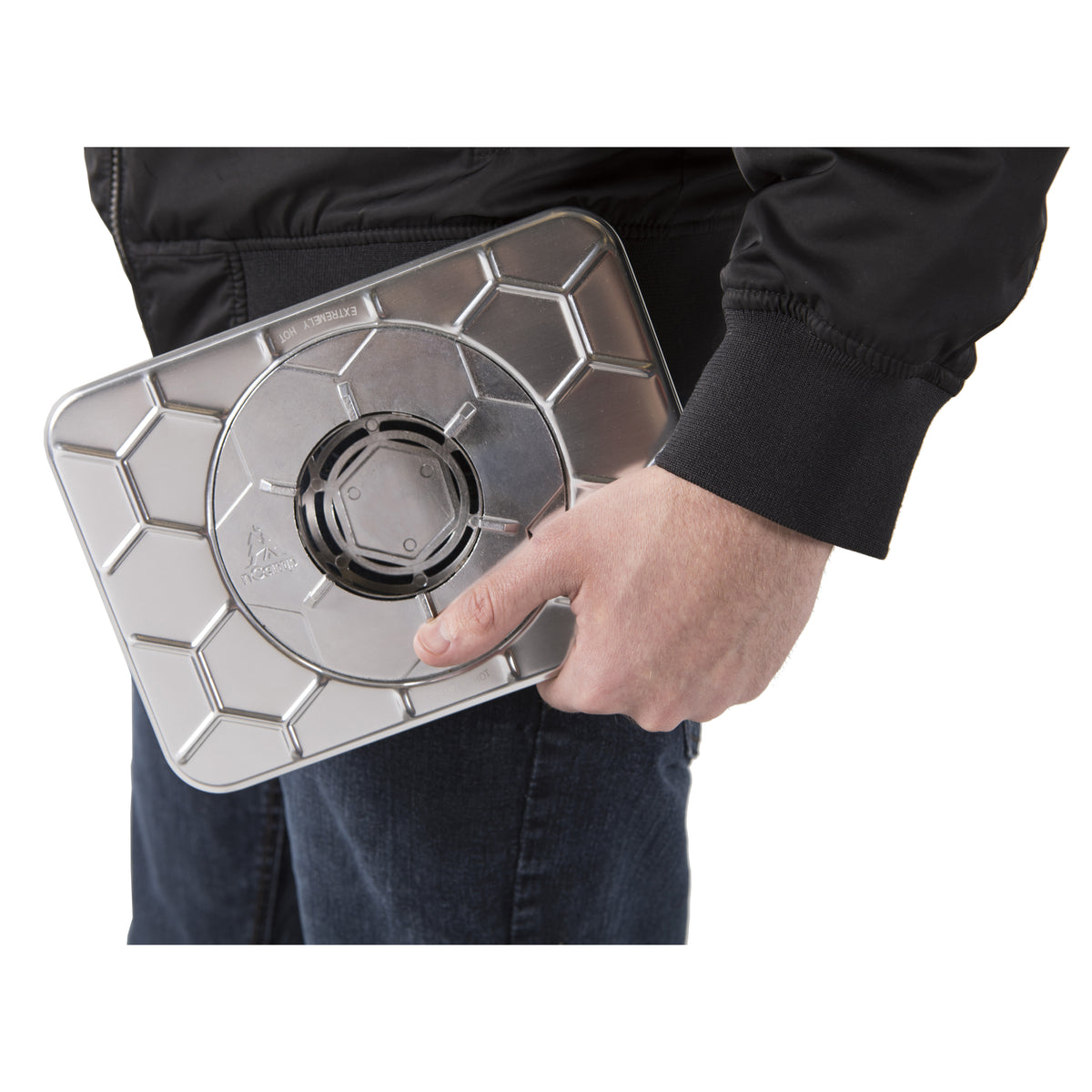 nCamp Universal Portable Stainless Steel Wood Burning Camping Stove (Open Box)