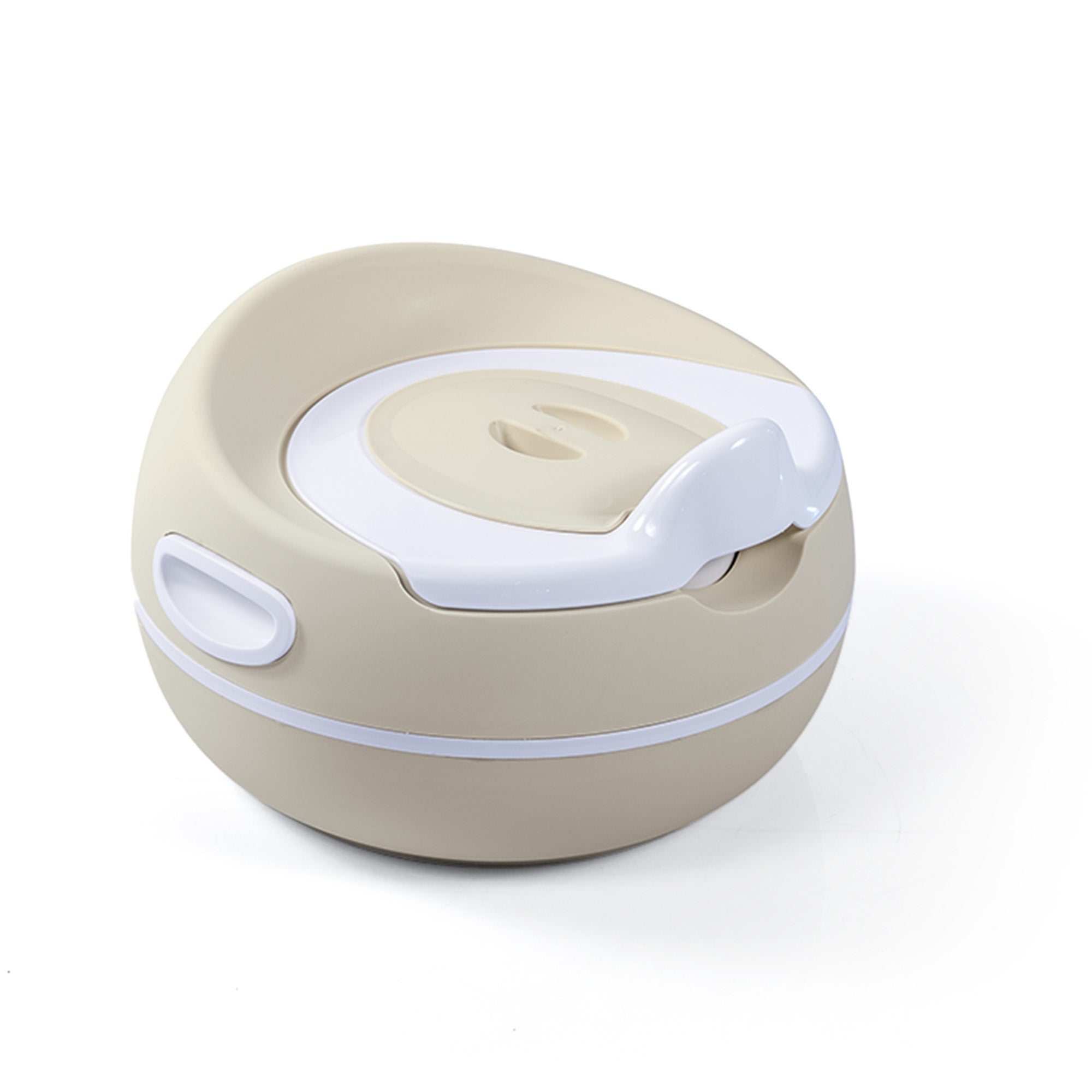 Dolu Nuve Potty Training Seat, Portable Toilet Chair for Kids, Relax Beige - VMInnovations