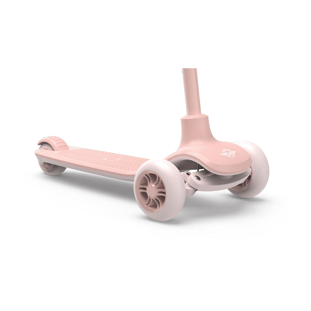Bird Birdie Kick Scooter for Kids Adjustable Height Handle, Electric Rose (Used)